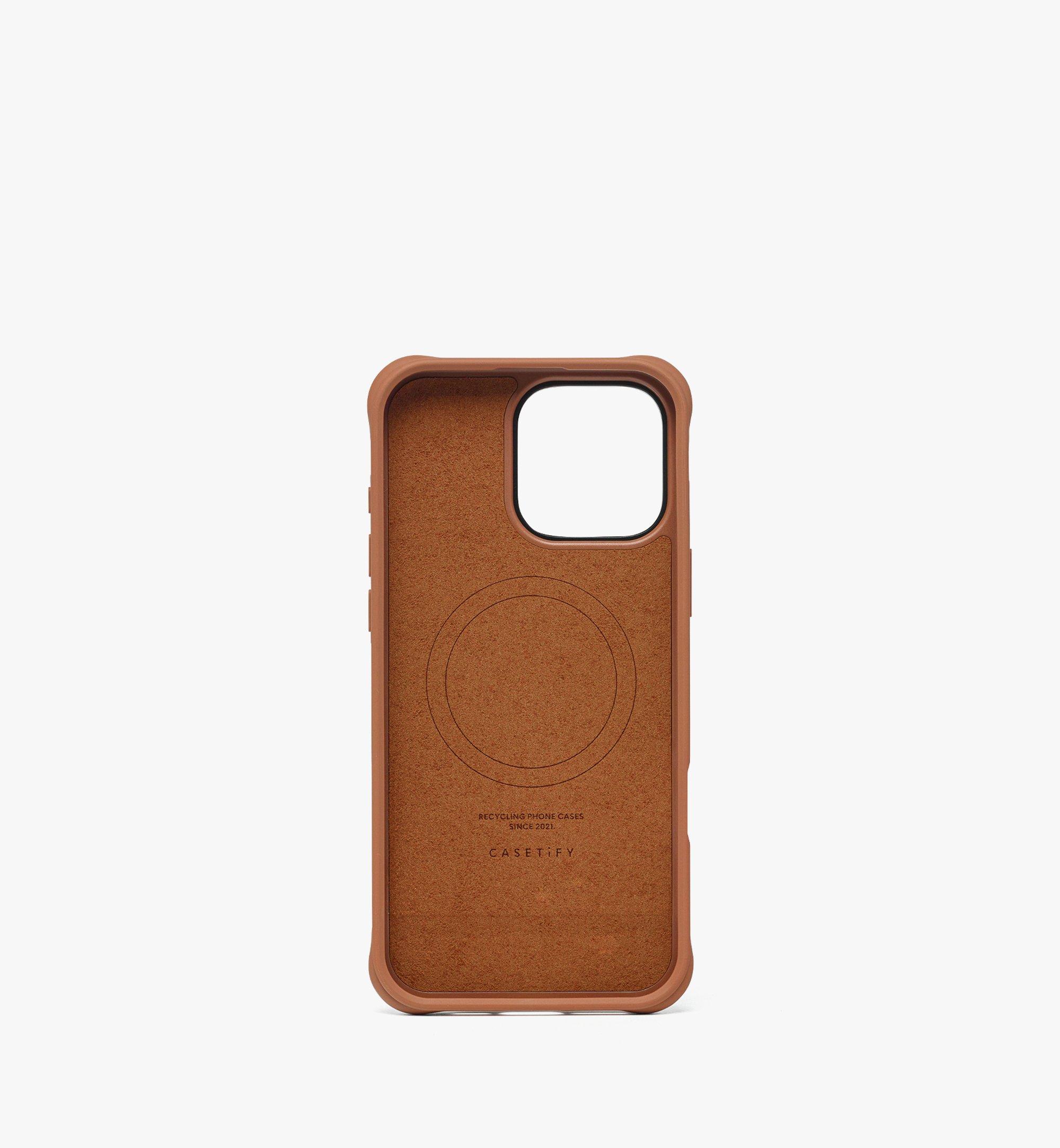 One Size iPhone 16 Pro Max MCM X CASETiFY Brass Plate BioVeg
