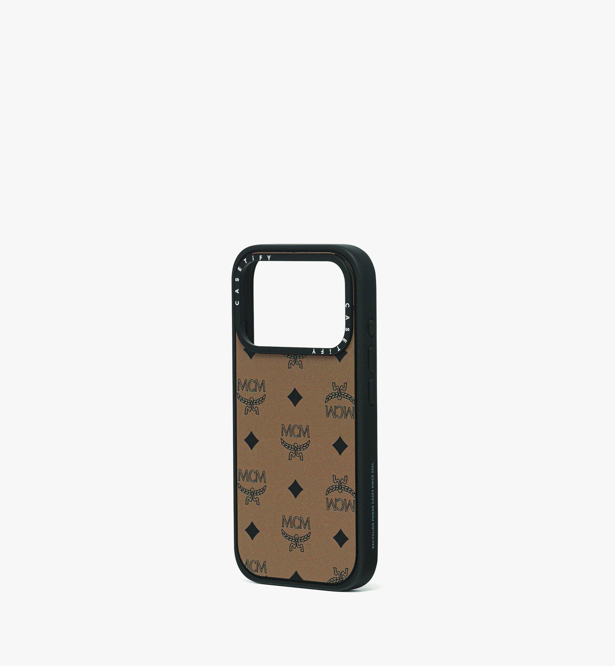 iPhone 17 Pro MCM X CASETiFY Monogram Impact iPhone Case