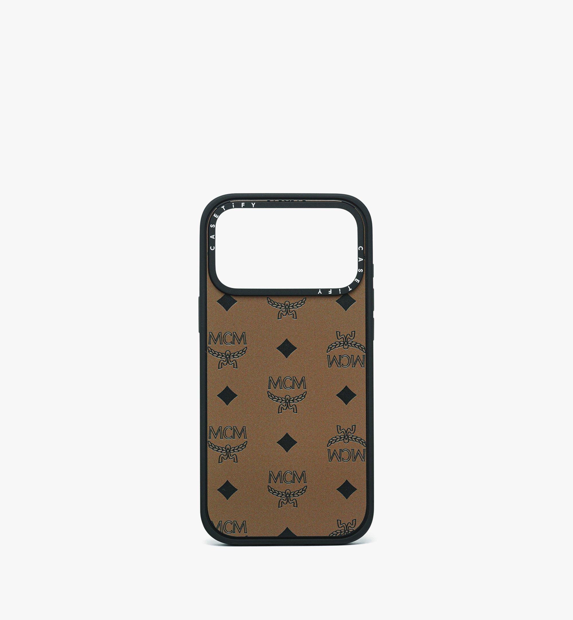 iPhone 17 Pro Max MCM X CASETiFY Monogram Impact iPhone Case