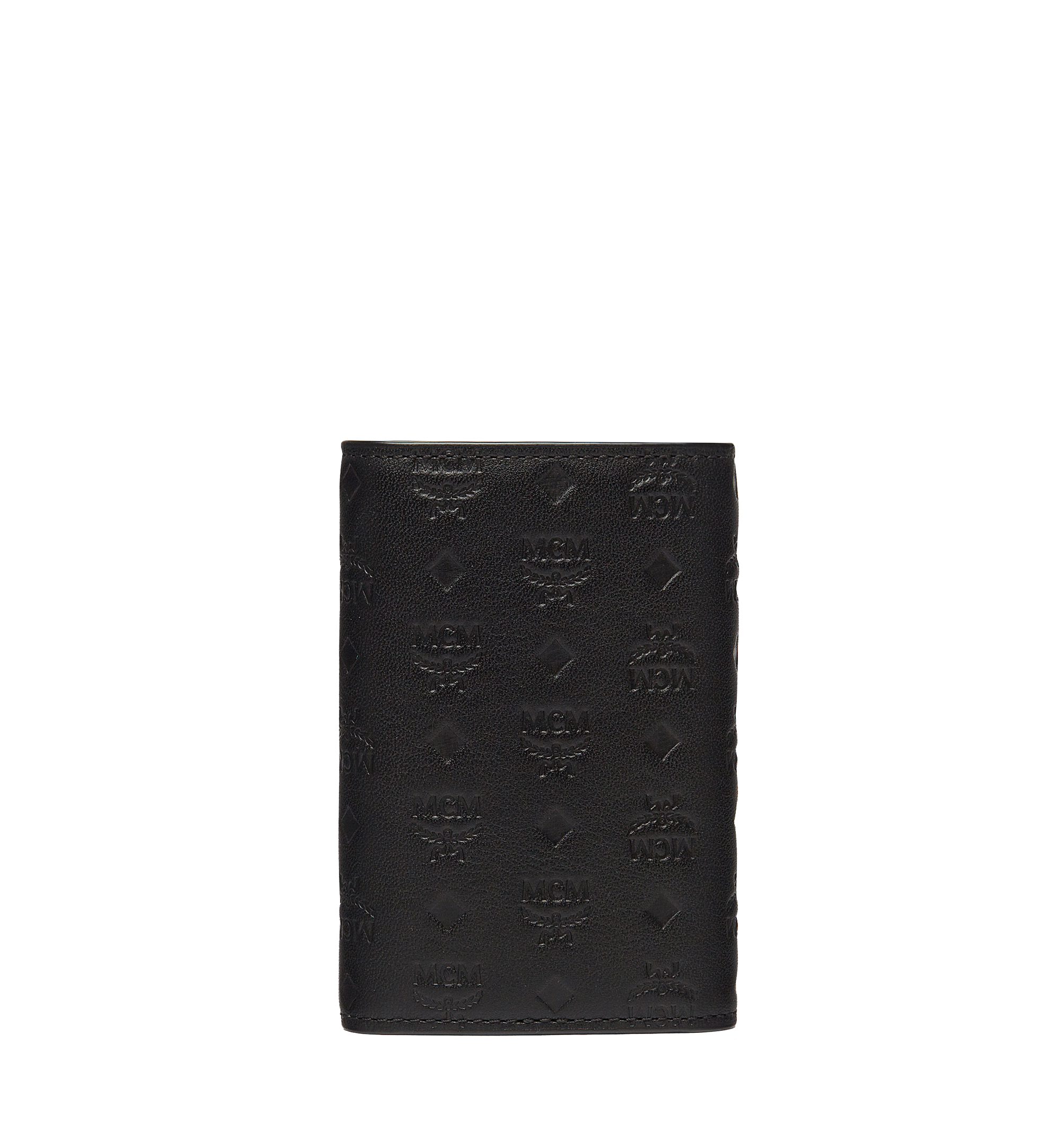 MCM Sigmund Keycase in Monogram Leather Black MXK6AIE22BK001 Alternate View 2
