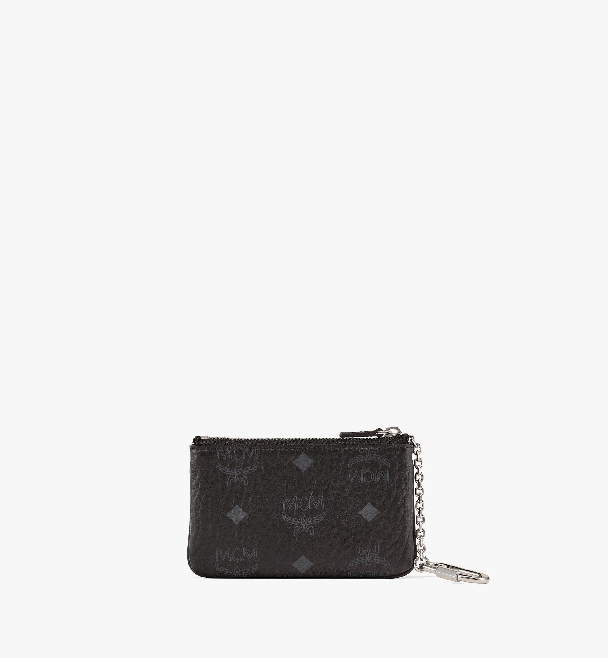 Mcm Visetos Original Pouch - Black