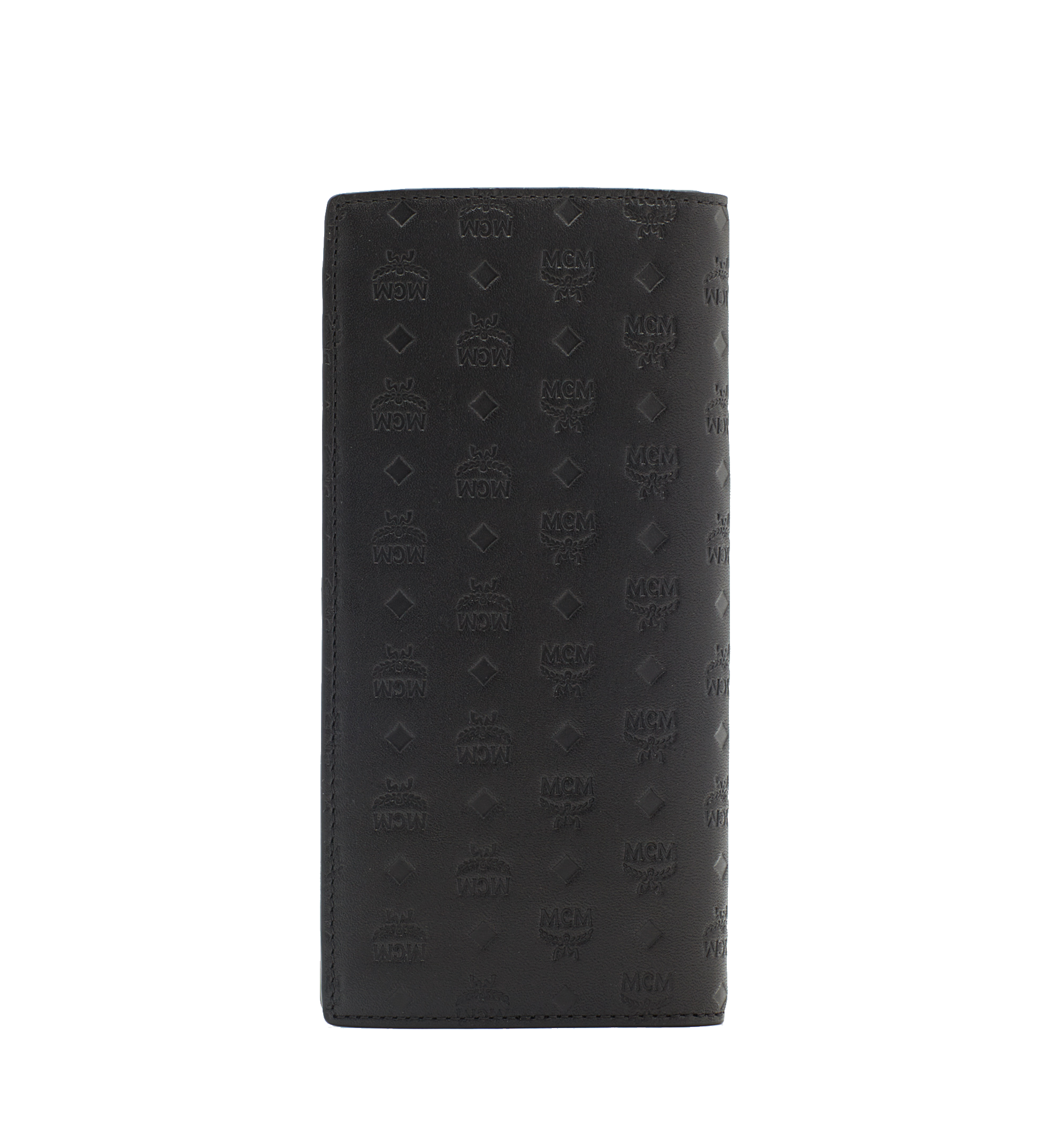 MCM Sigmund Long Bifold Wallet in Monogram Leather Black MXL6SIE23BK001 Alternate View 2
