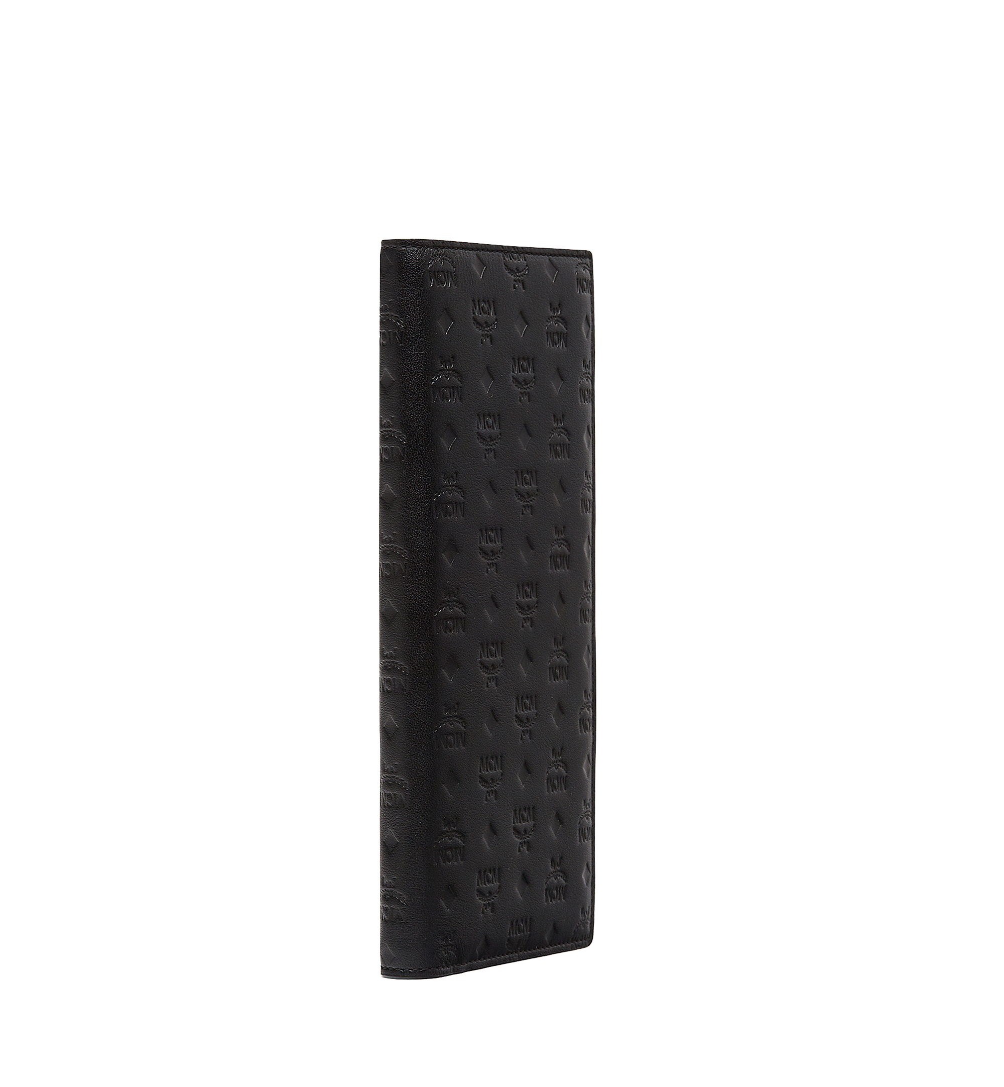 MCM Sigmund Long Bifold Wallet in Monogram Leather Black MXL8SIE23BK001 Alternate View 1