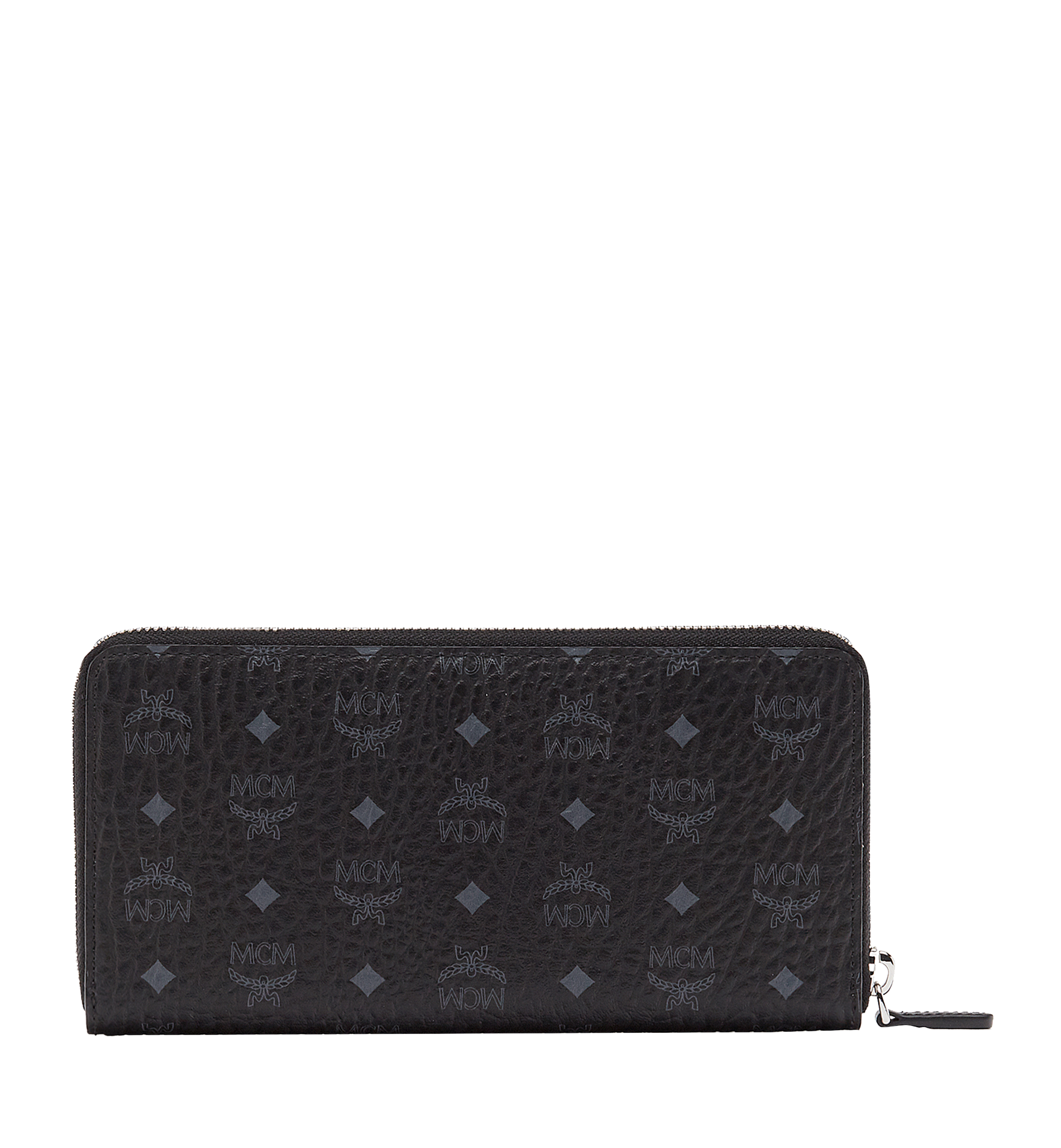 Large Zip Around Wallet in Visetos Original Black | MCM ®US