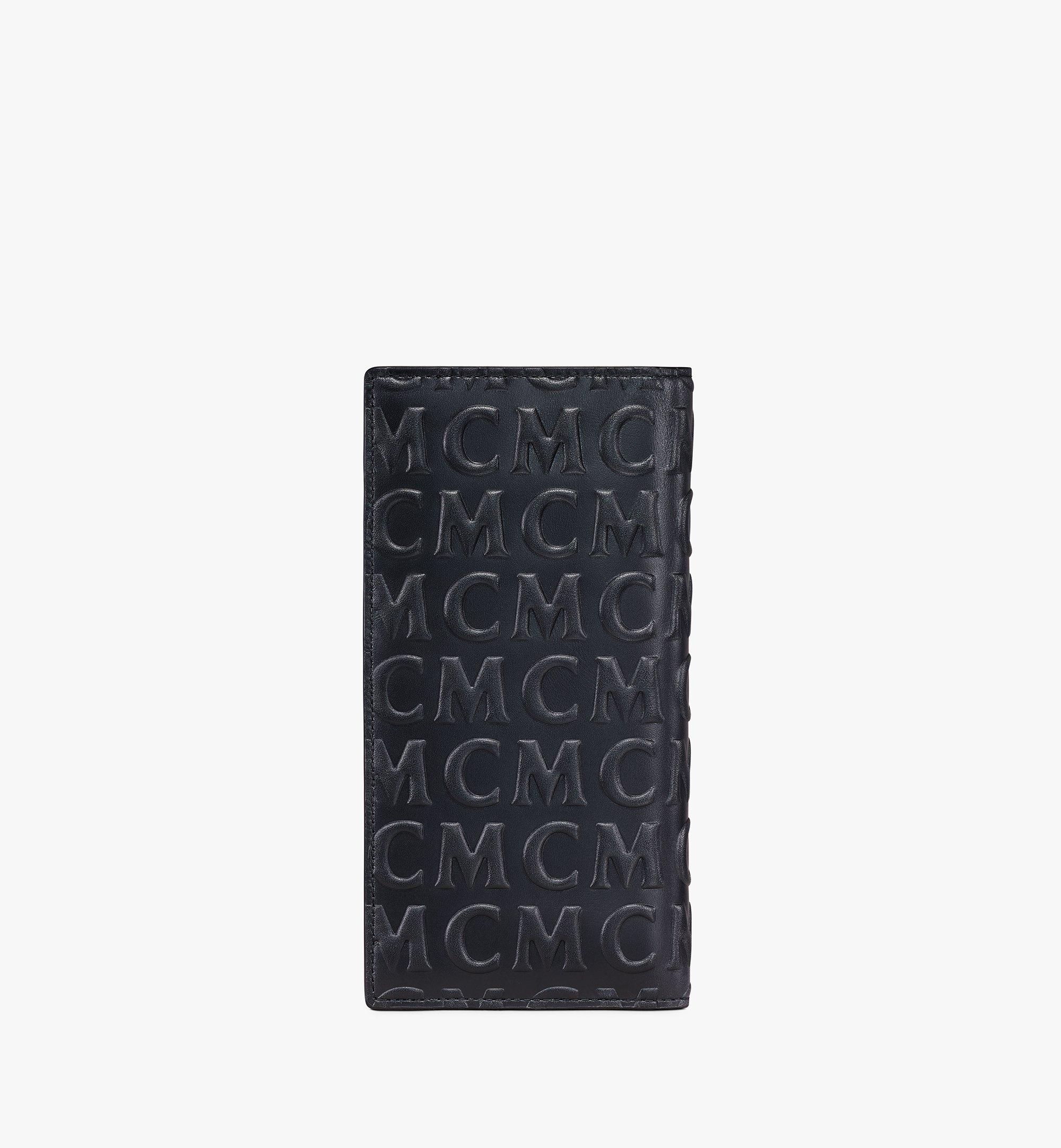 MCM Continental Wallet in MCM Monogram Leather Black MXLAAMD02BK001 Alternate View 2