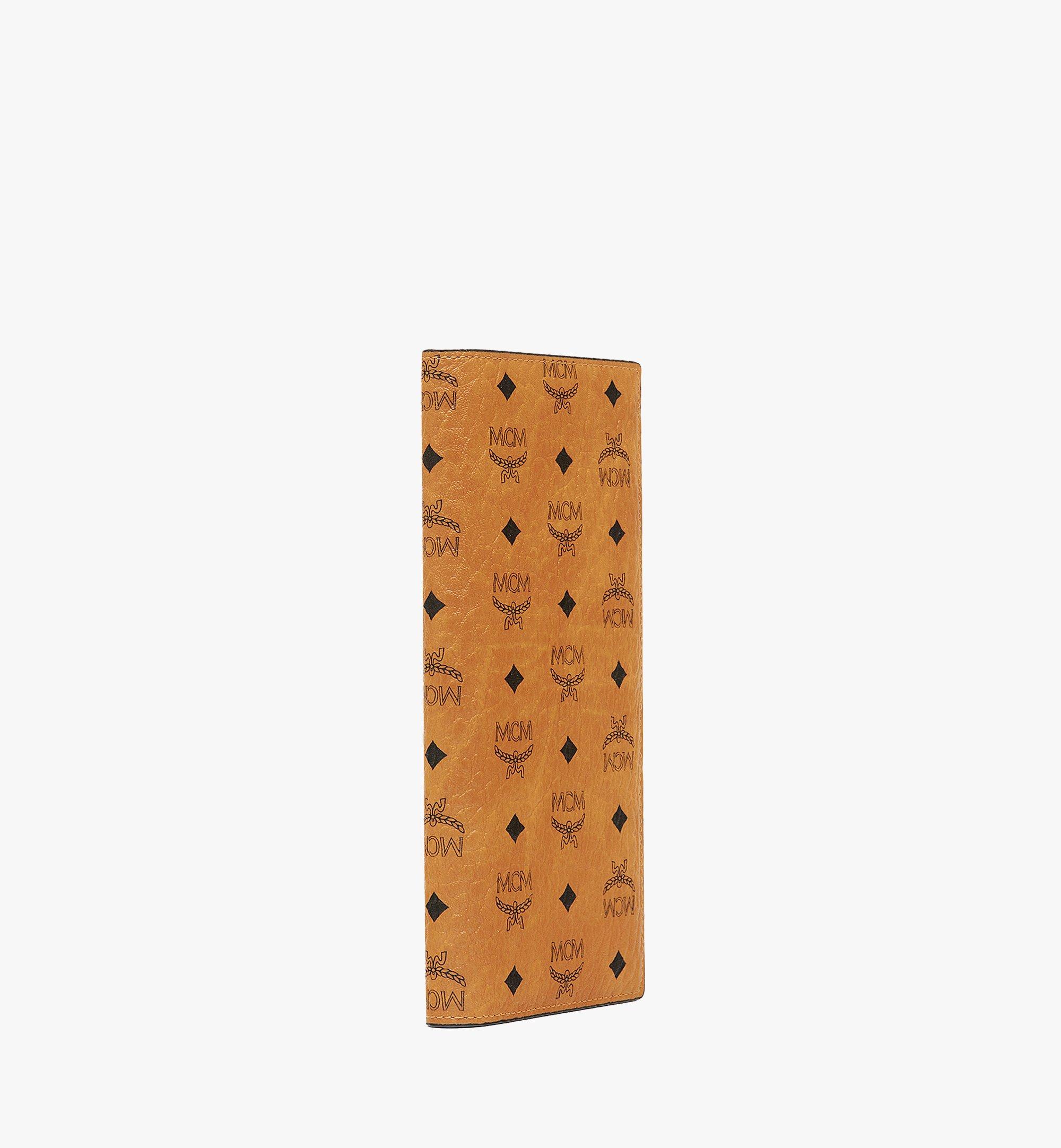 MCM Continental Wallet in Visetos Original Cognac MXLAAVI02CO001 Alternate View 1