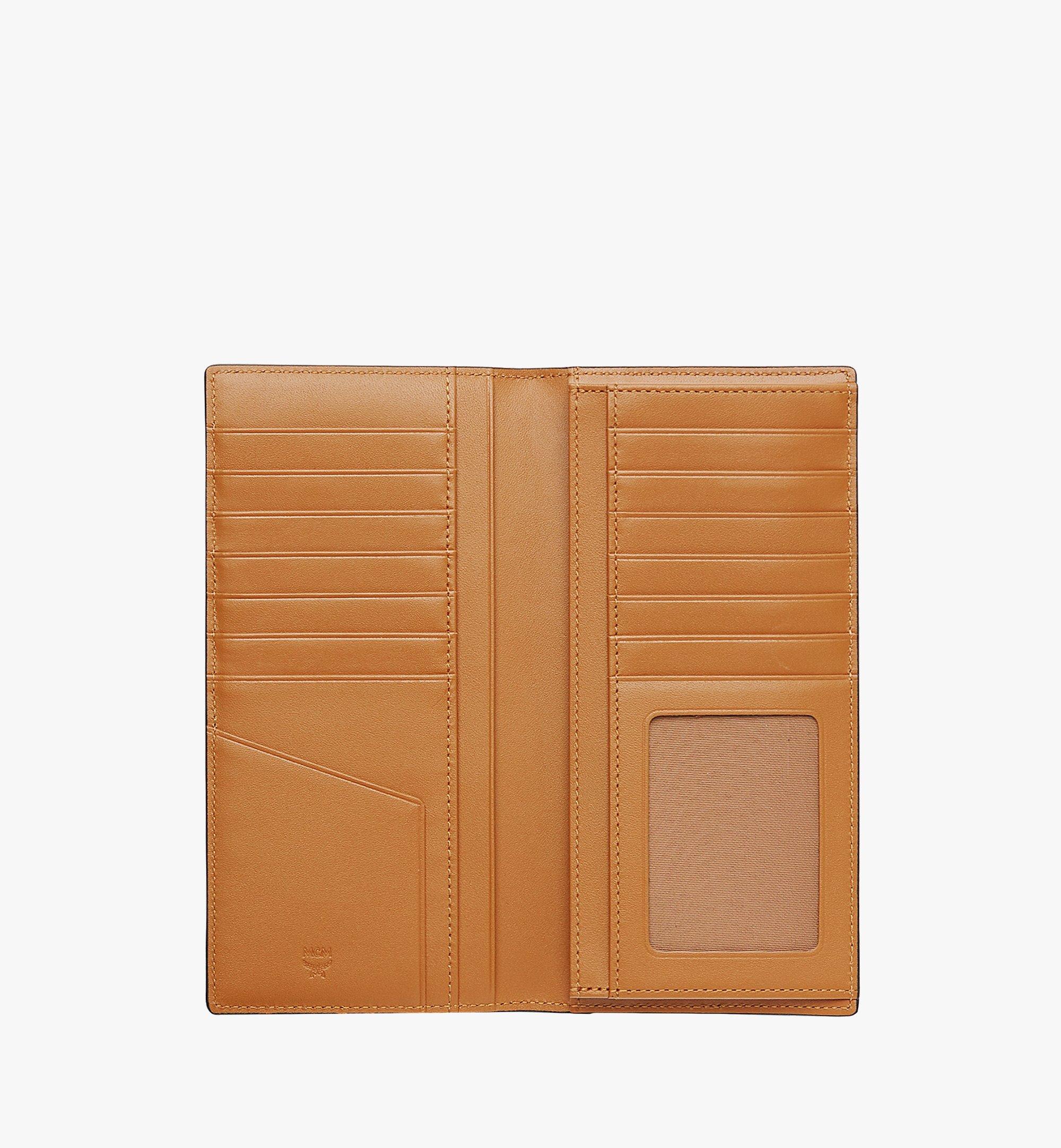 Large Continental Wallet in Visetos Original Cognac | MCM ®TH