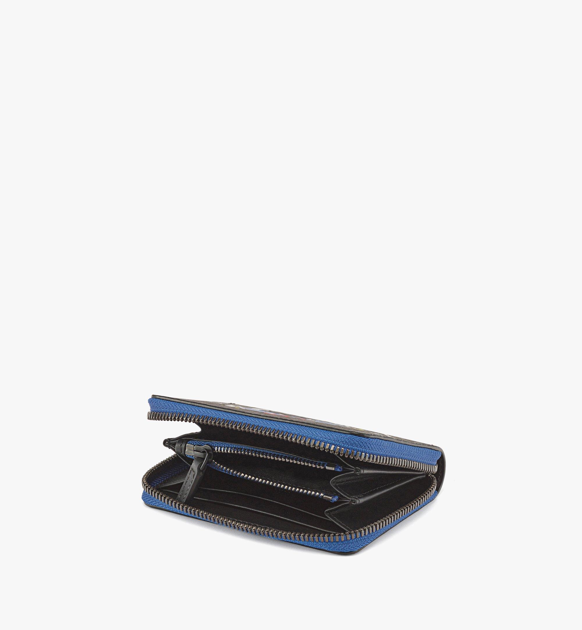 MCM Haru、Henry、Kaiser ジップアラウンド ウォレット - ヴィセトス Black MXLCATA02BK001 ほかの角度から見る 1