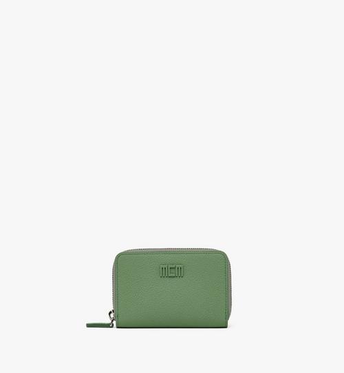 MCM Tech Zip Around Wallet in Spanish Leather