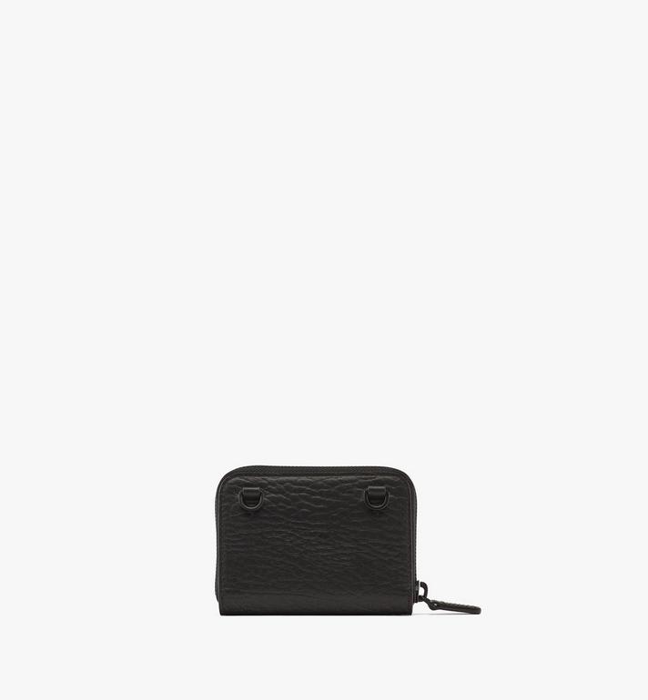 Zip Around Wallet in Color Splash Logo Leather
