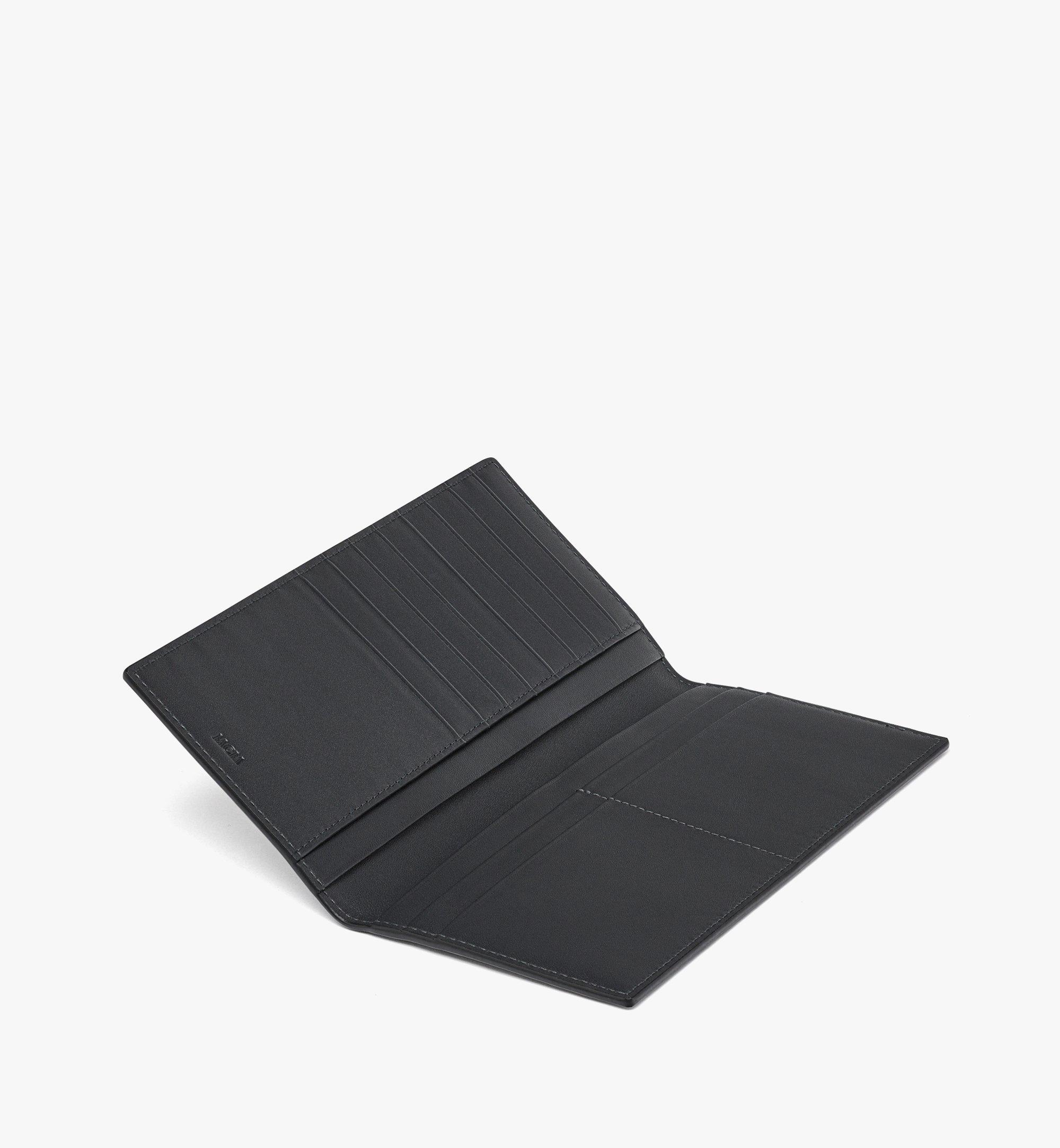MCM Himmel Continental Wallet in Lauretos Grey MXLEAAC02ED001 Alternate View 1