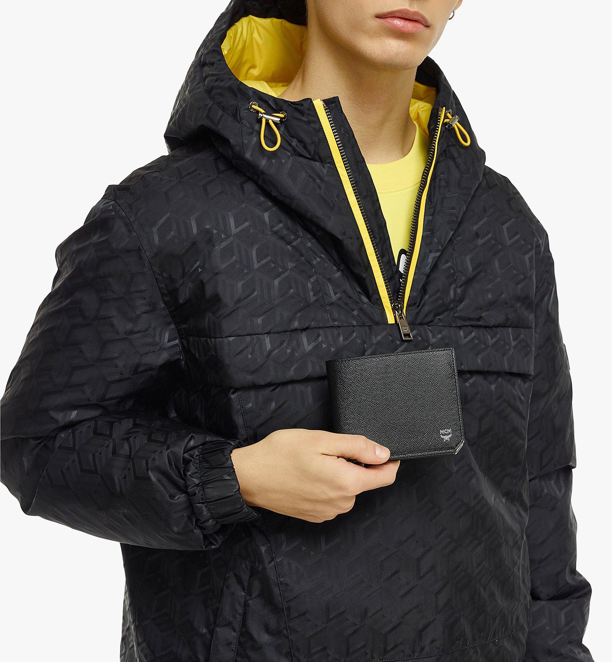 MCM Portefeuille à deux volets New Bric en cuir embossé Black MXS8ALL52BK001 Plus de photos 2