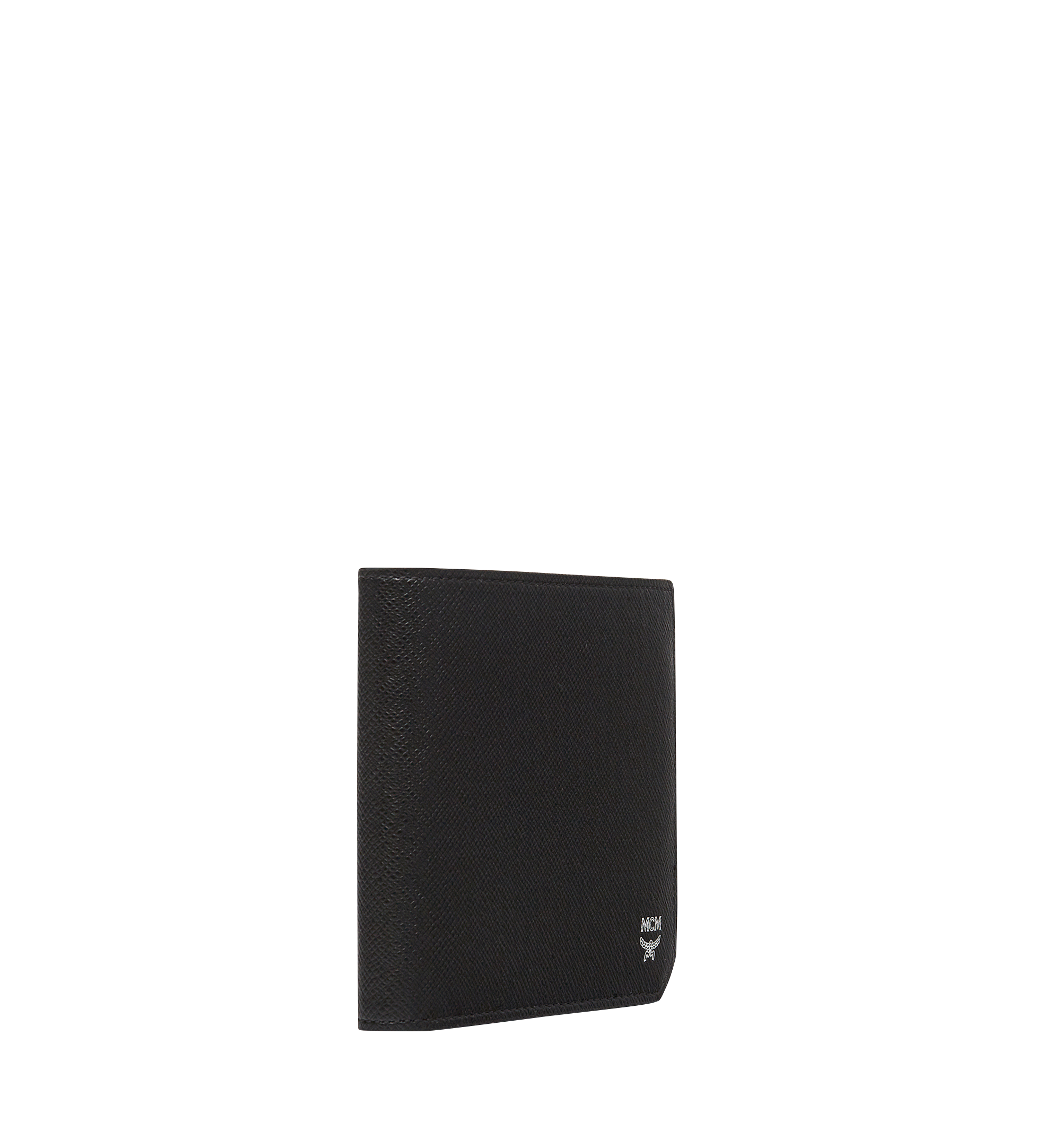 MCM Ottomar Bifold Wallet in Embossed Leather Black MXS8SLL43BK001 Alternate View 1