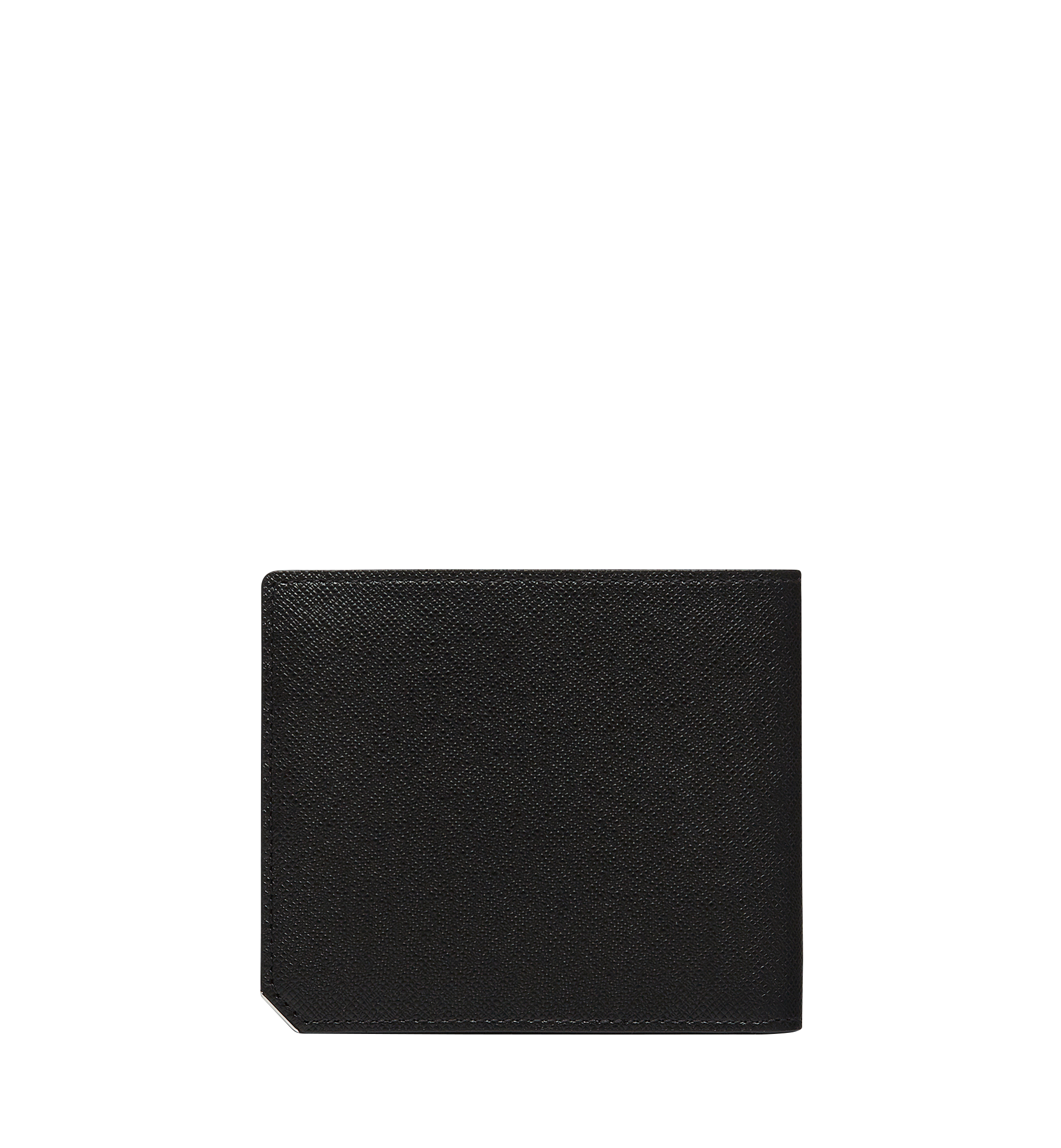 MCM Ottomar Bifold Wallet in Embossed Leather Black MXS8SLL43BK001 Alternate View 2
