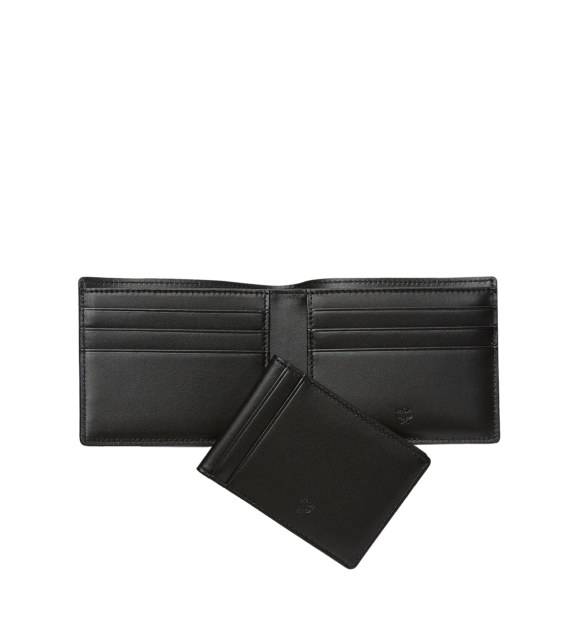 Mcm Black Bifold Wallet