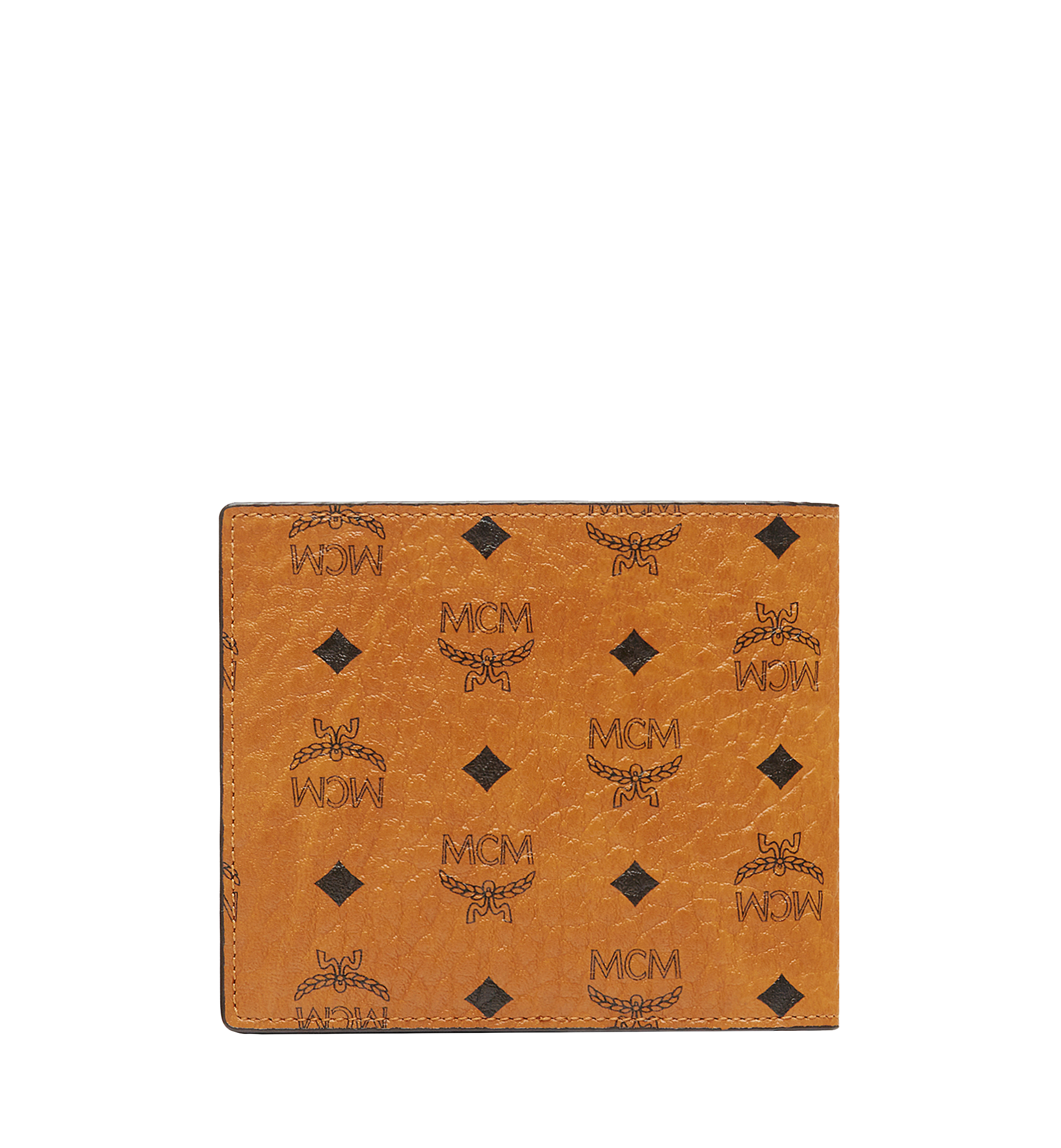 MCM モノグラム 二つ折りコインウォレット Cognac MXS8SVI66CO001 ほかの角度から見る 2