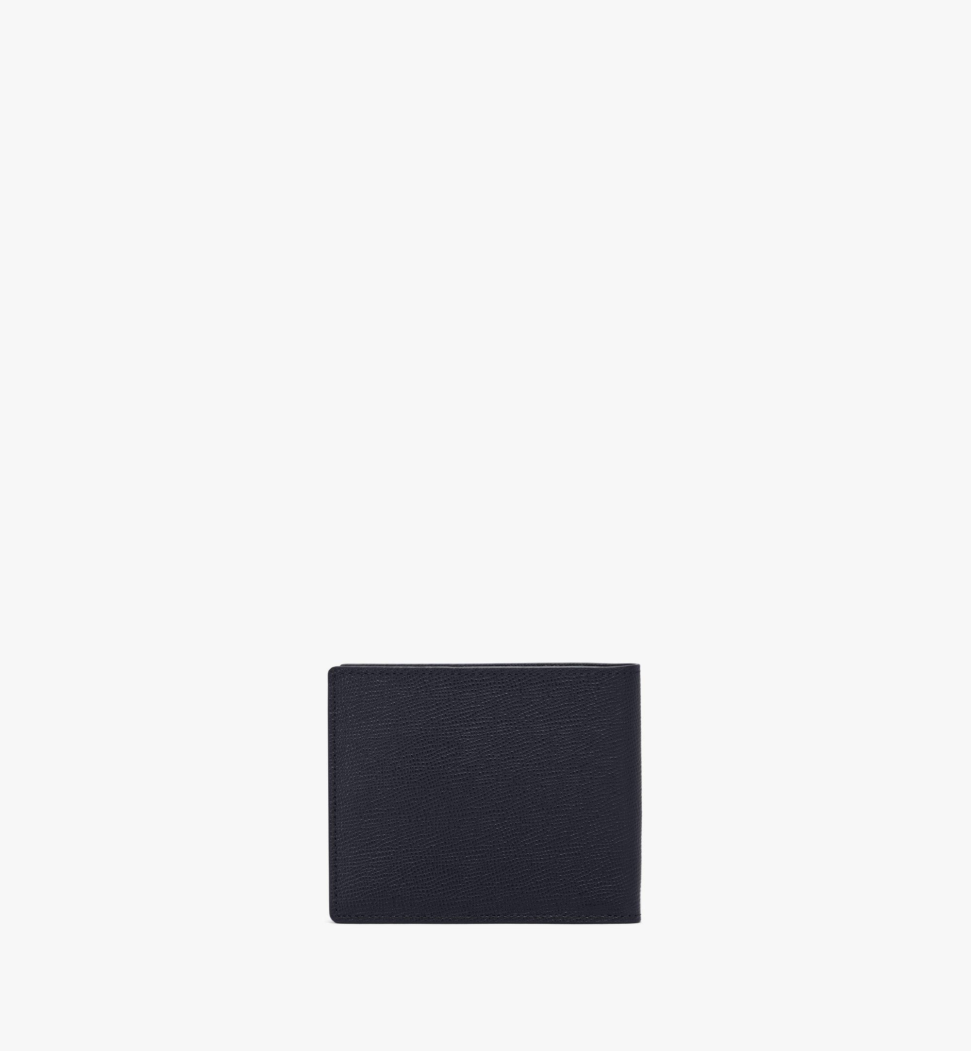 MCM 〈トラビア〉二つ折りウォレット Black MXSAALM01BK001 ほかの角度から見る 2