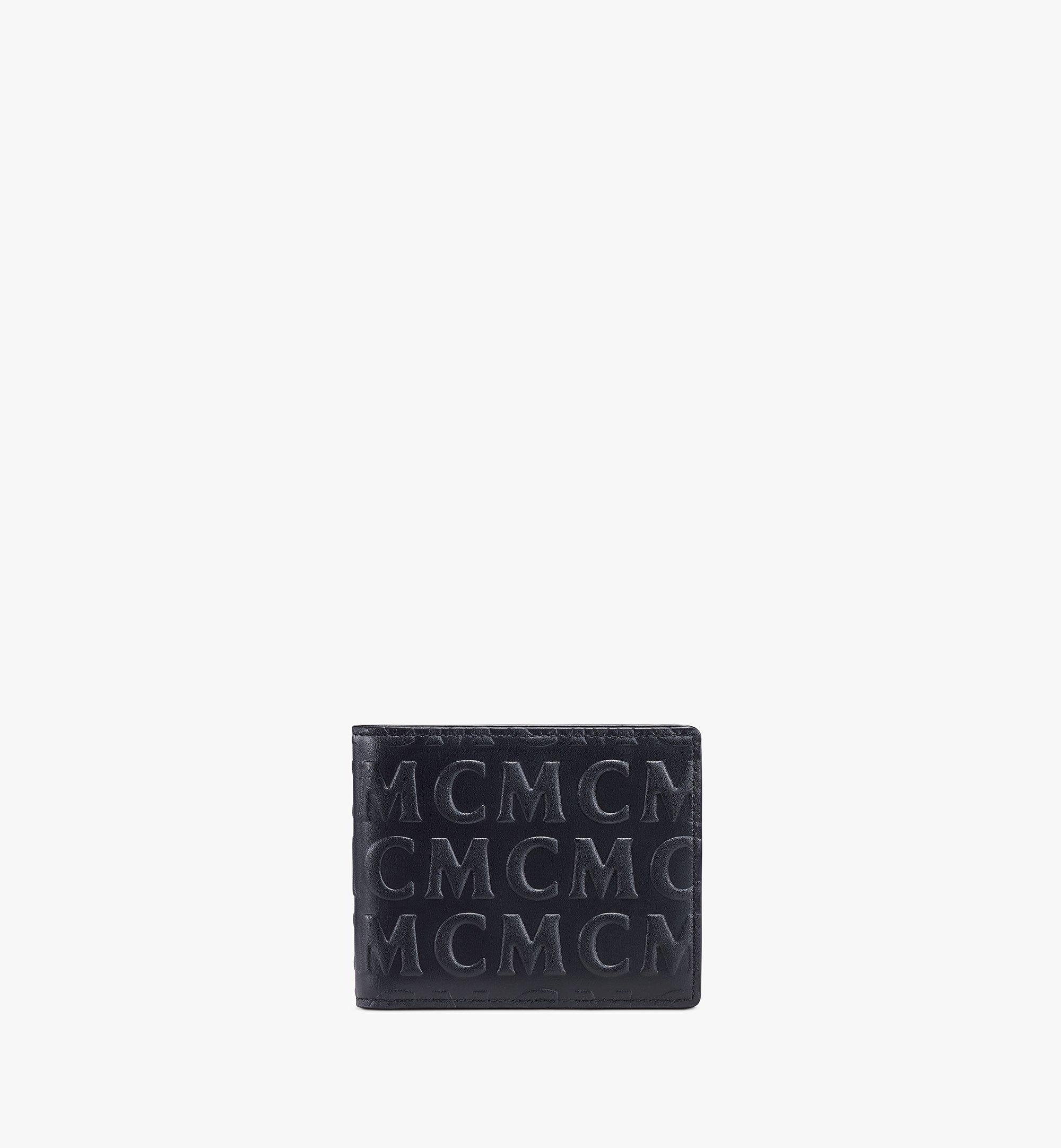 MCM MCM经典花纹皮革对折式钱包 Black MXSAAMD01BK001 更多视角 1