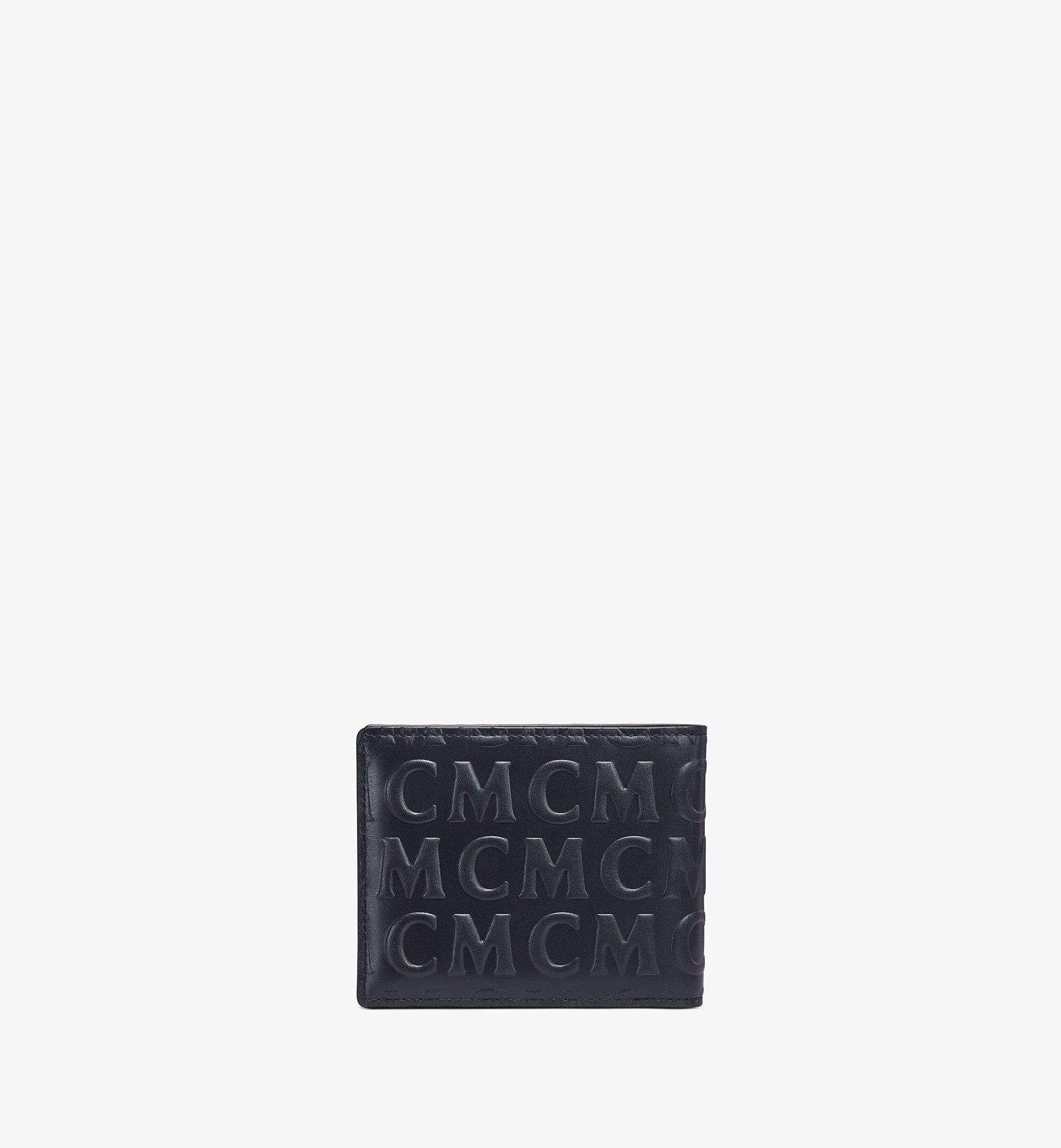 MCM MCM经典花纹皮革对折式钱包 Black MXSAAMD01BK001 更多视角 2