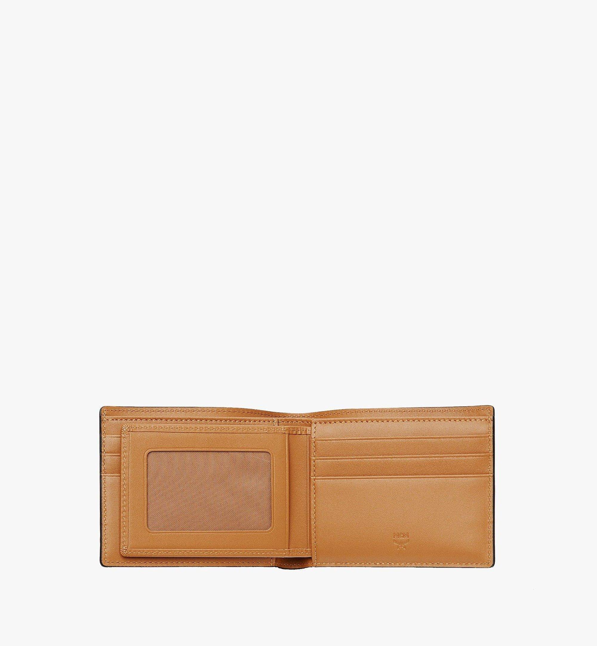 Brown Leather Visetos Original Bifold Wallet