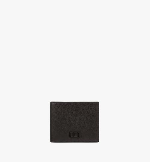 MCM Tech Bifold Wallet in Embossed Spanish Leather