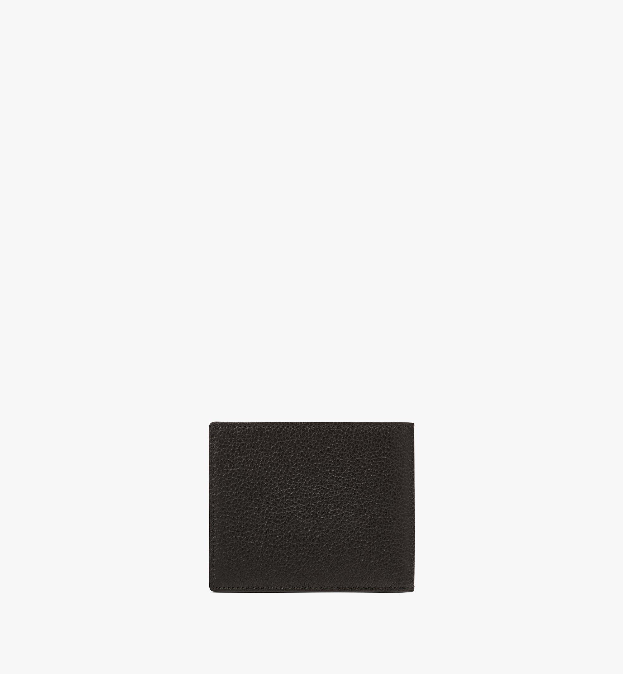MCM MCM Tech Bifold Wallet in Embossed Spanish Leather Black MXSCATC01BK001 Alternate View 2