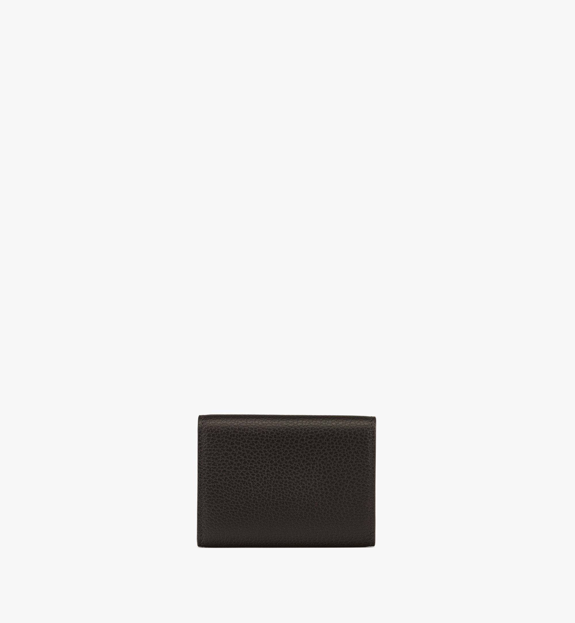 MCM MCM Tech Trifold Wallet in Embossed Spanish Leather Black MXSCATC02BK001 Alternate View 2