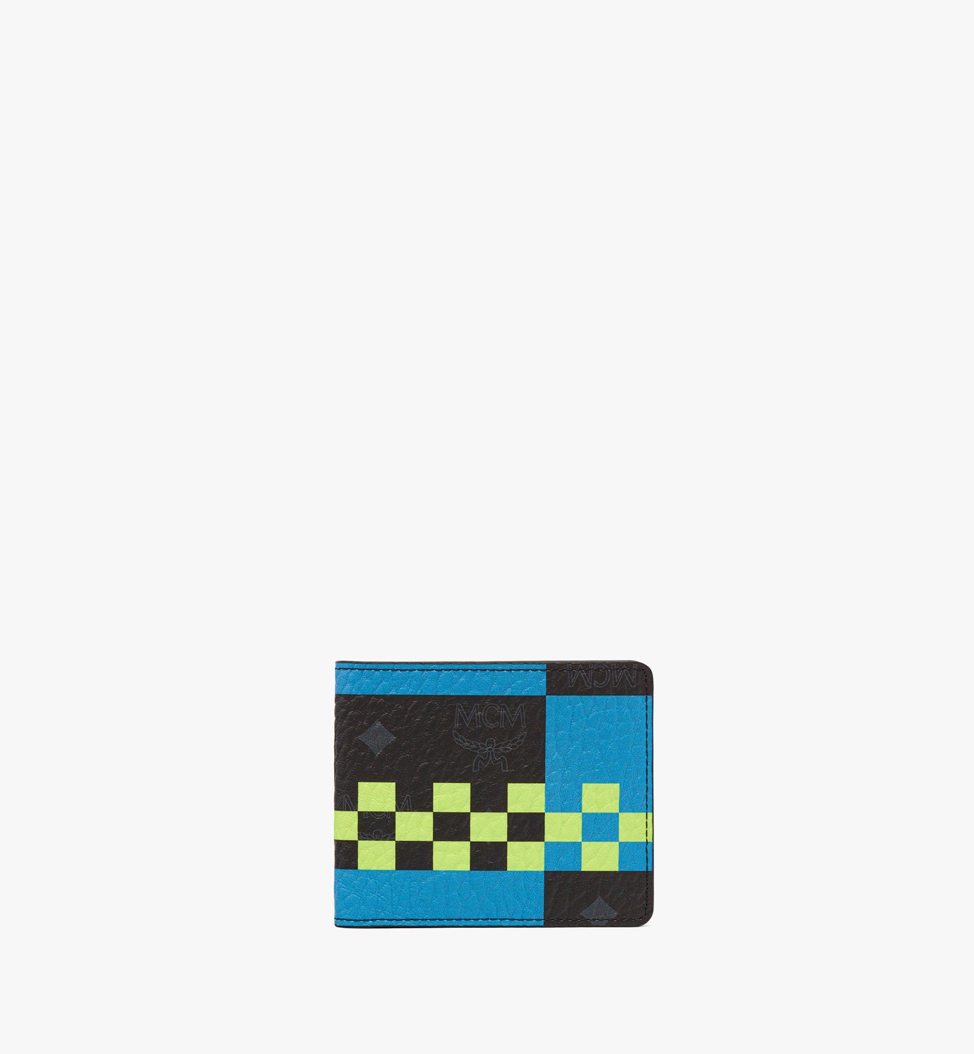MCM Gefaltetes Portemonnaie in Checkerboard Visetos Multi MXSDSTA01MT001 Noch mehr sehen 1