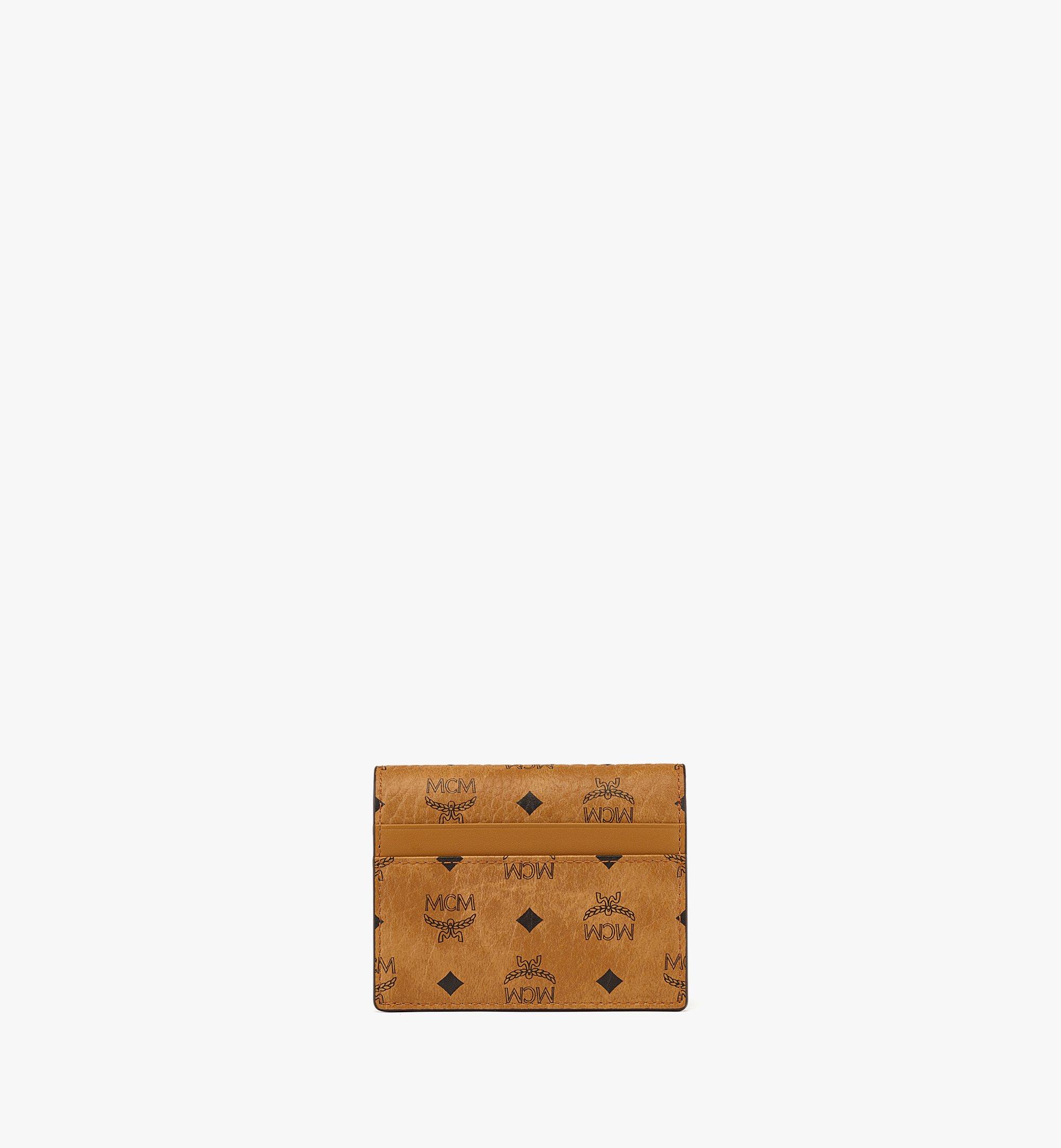 MCM Aren gefaltetes Portemonnaie mit Münzfach in Visetos Cognac MXSDSTA02CO001 Noch mehr sehen 2