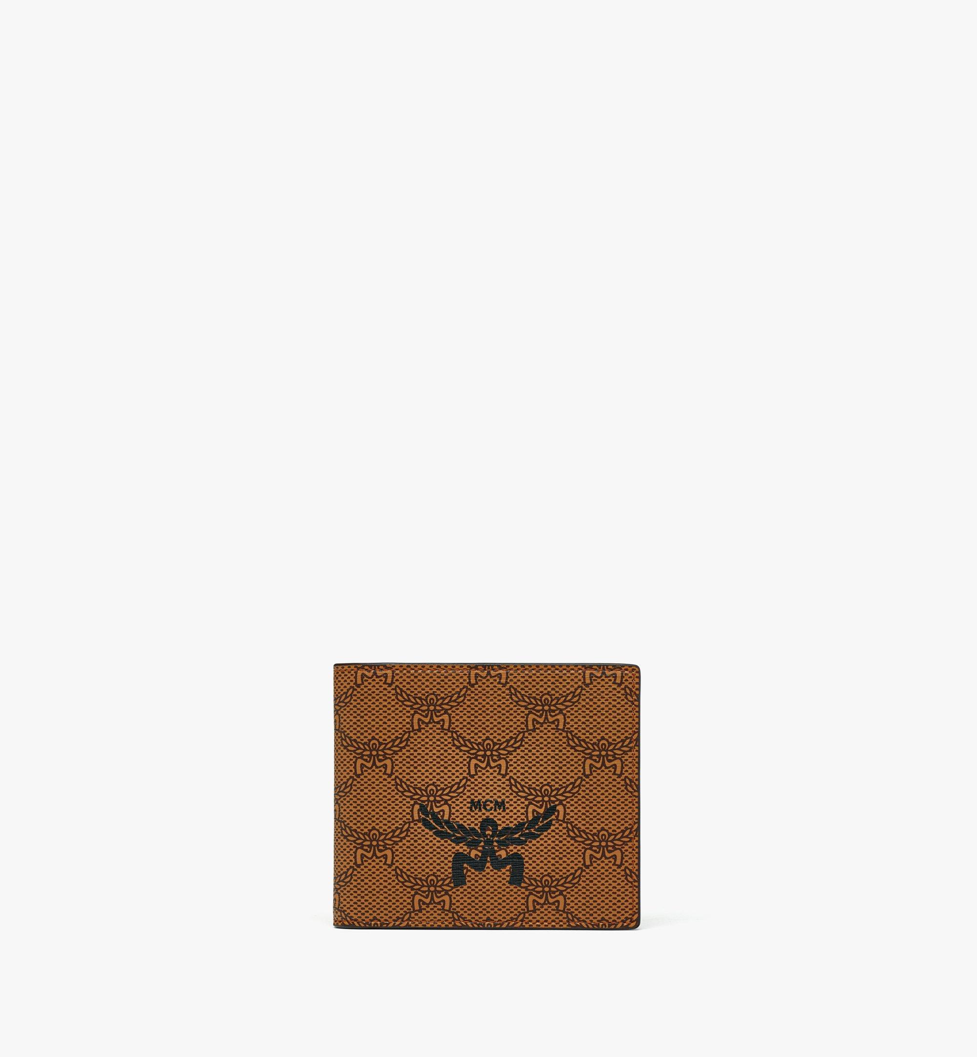 Small Himmel Bifold Wallet in Lauretos Cognac | MCM ®US