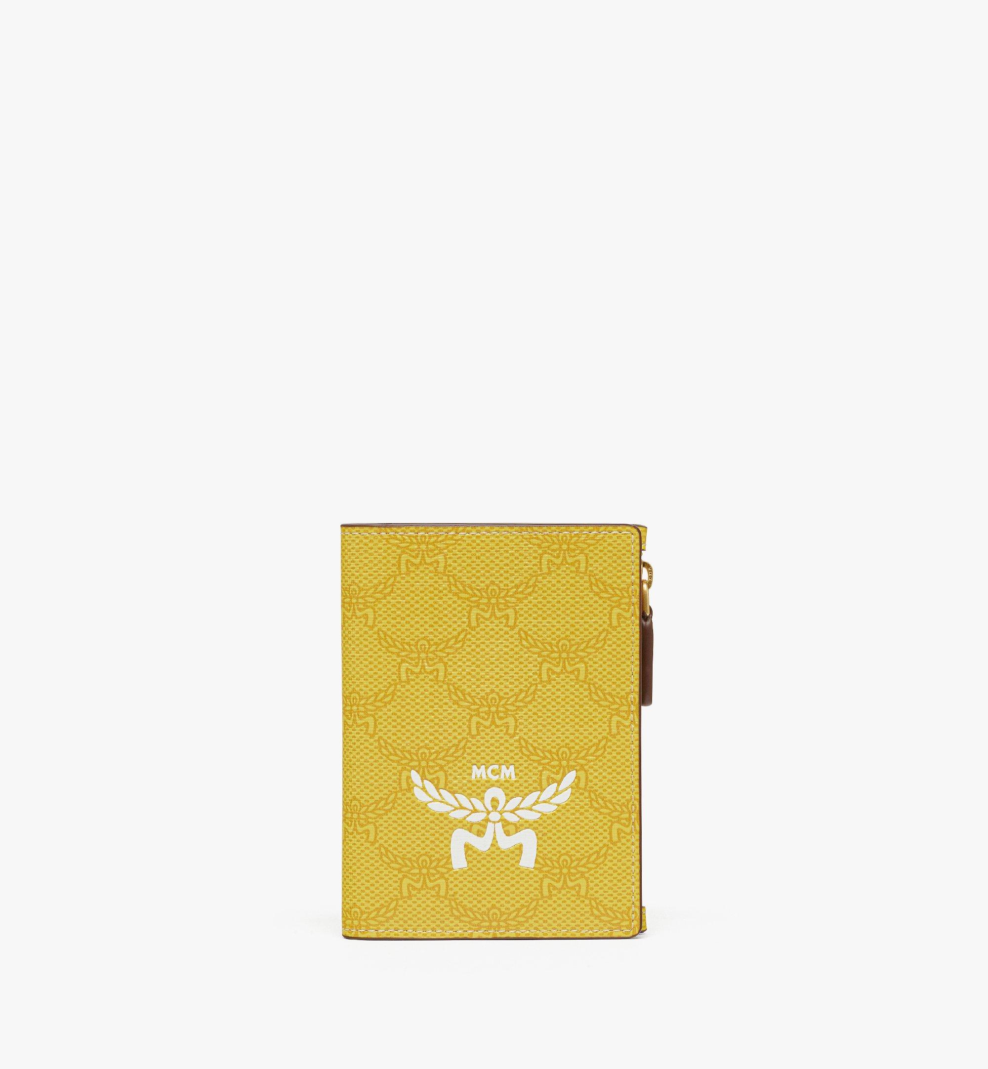 Mini Himmel Bifold Snap Wallet in Lauretos Yellow | MCM ®US