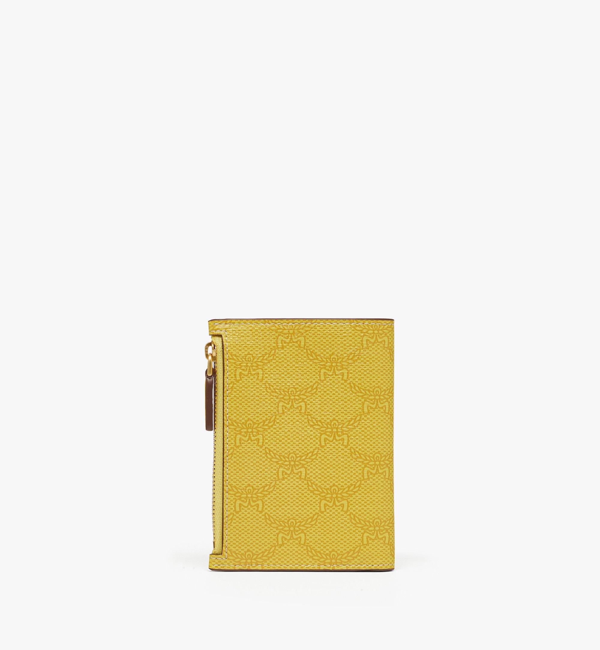 Mini Himmel Bifold Snap Wallet in Lauretos Yellow | MCM ®US