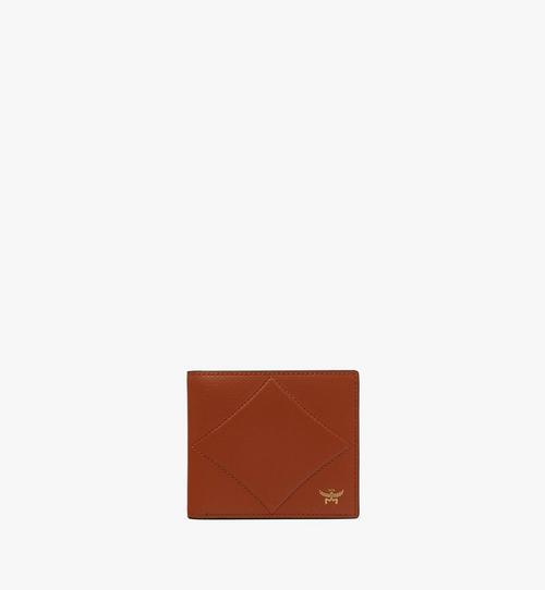 Diamond Bifold Wallet in Spanish Calf Leather