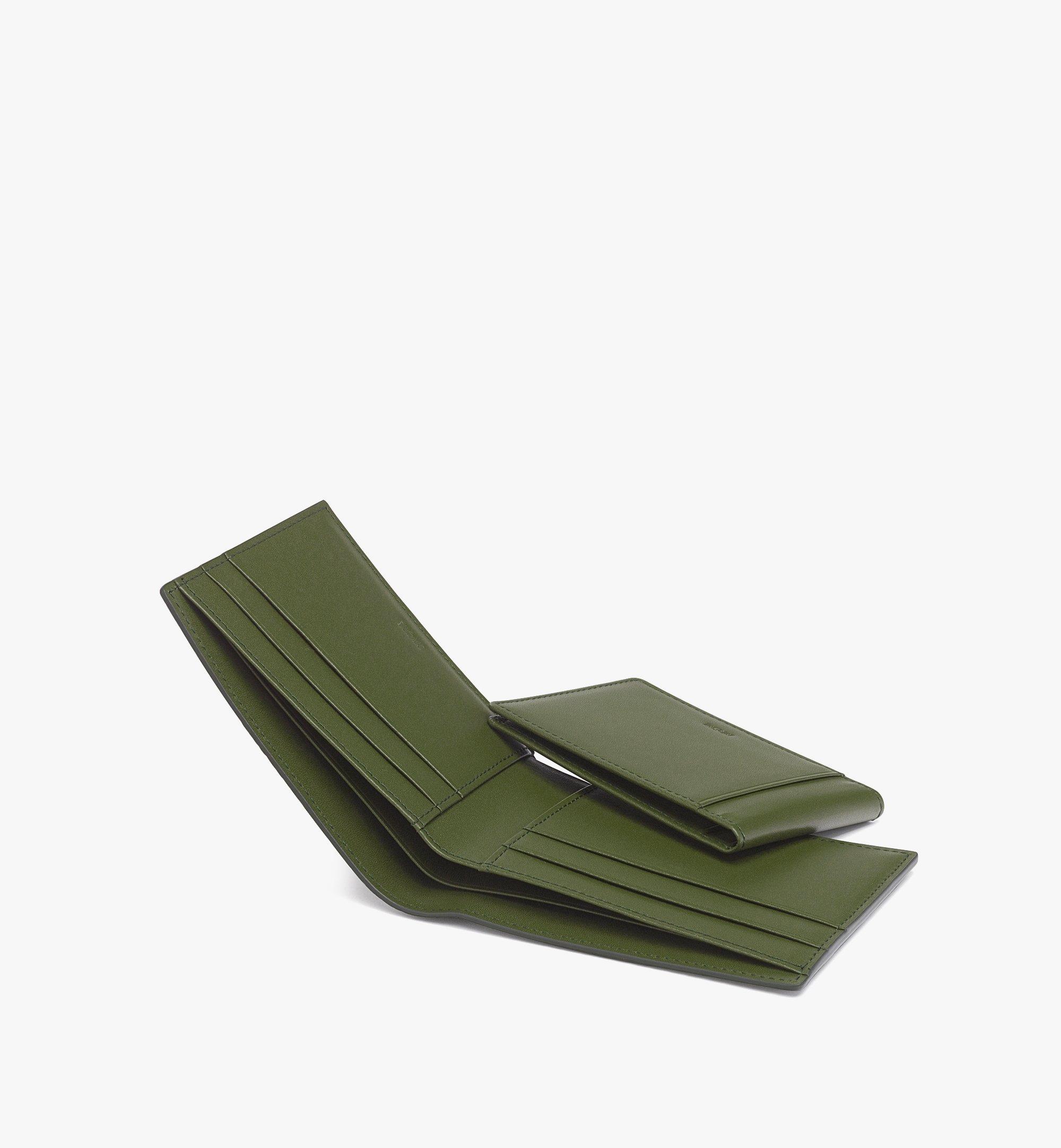 MCM Aren gefaltetes Portemonnaie mit Kartenetui in Visetos Green MXSFATA01K8001 Noch mehr sehen 1