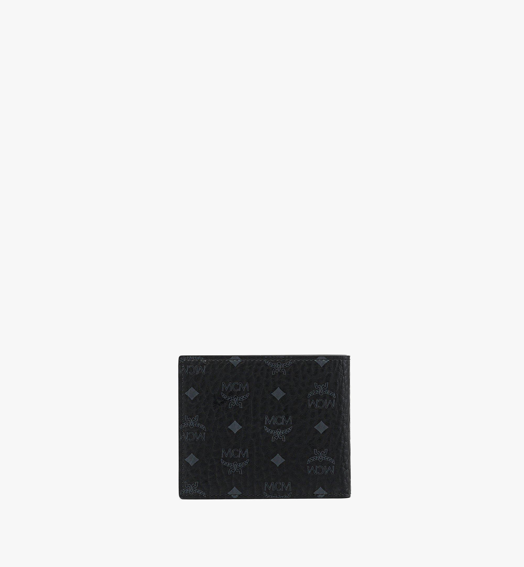 Small Bifold Wallet in Visetos Original Black | MCM ®US