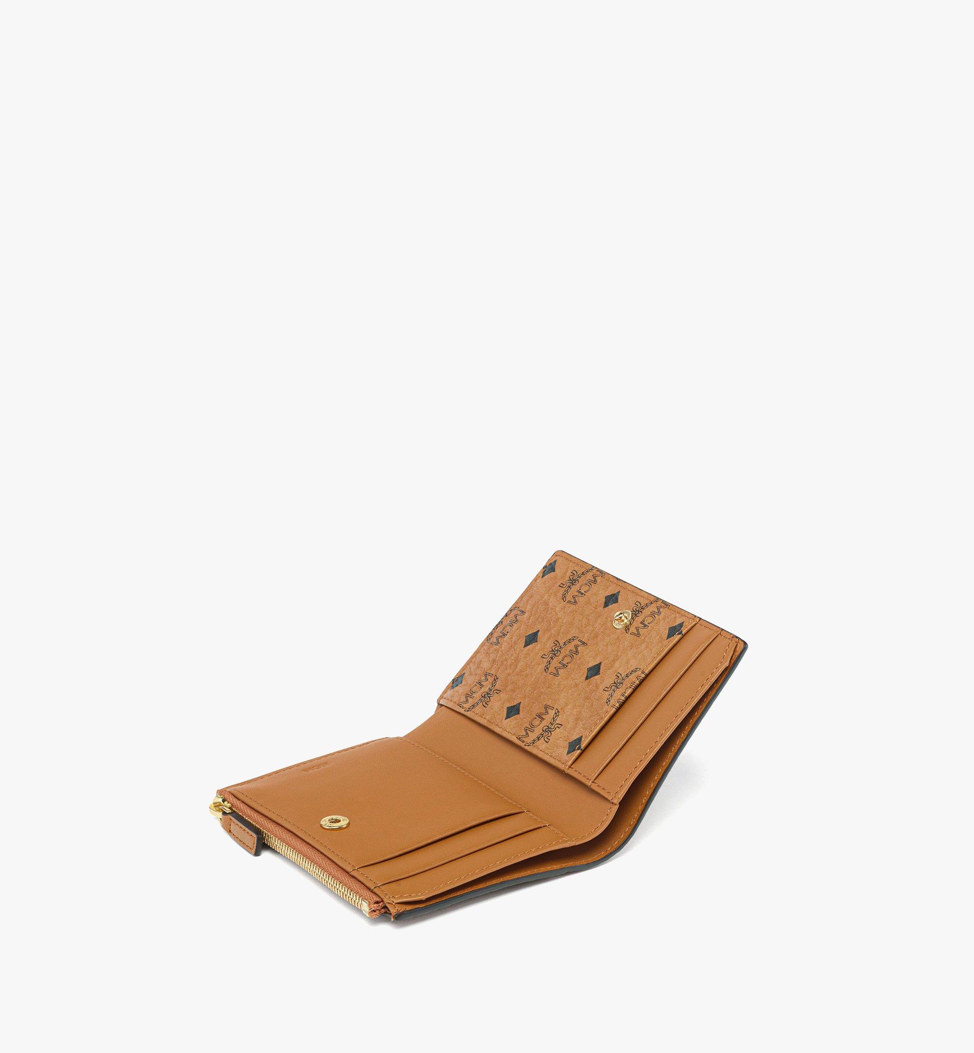 Mini 【MCM×クレヨンしんちゃん】Aren スモール ウォレット コニャック
