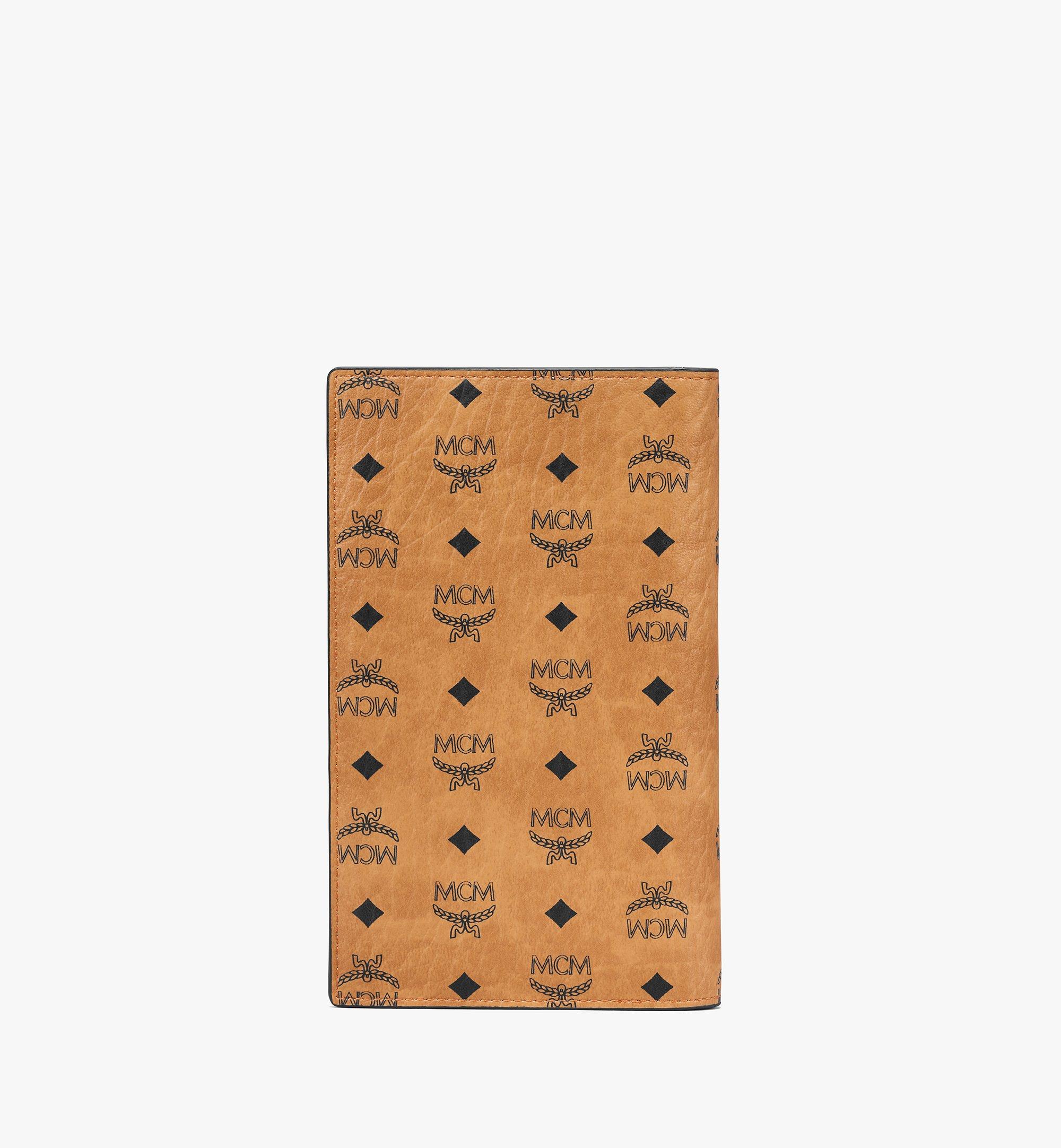 MCM Ottomar Passport Holder in Visetos Original Cognac MXVAAVI01CO001 Alternate View 2