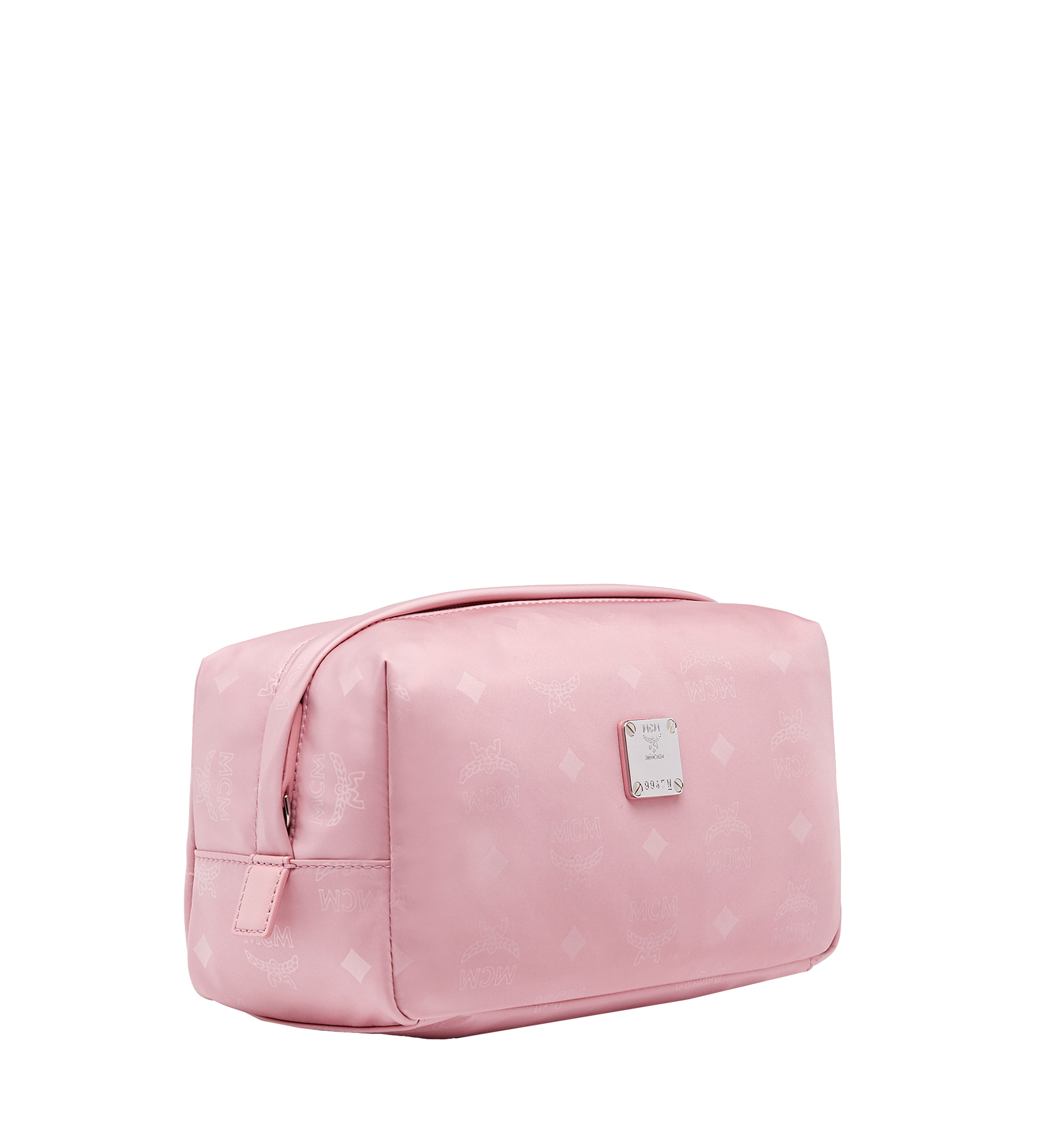 MCM Dieter Reisetasche aus Nylon mit Monogramm Pink MXZ7SDT43PV001 Noch mehr sehen 1