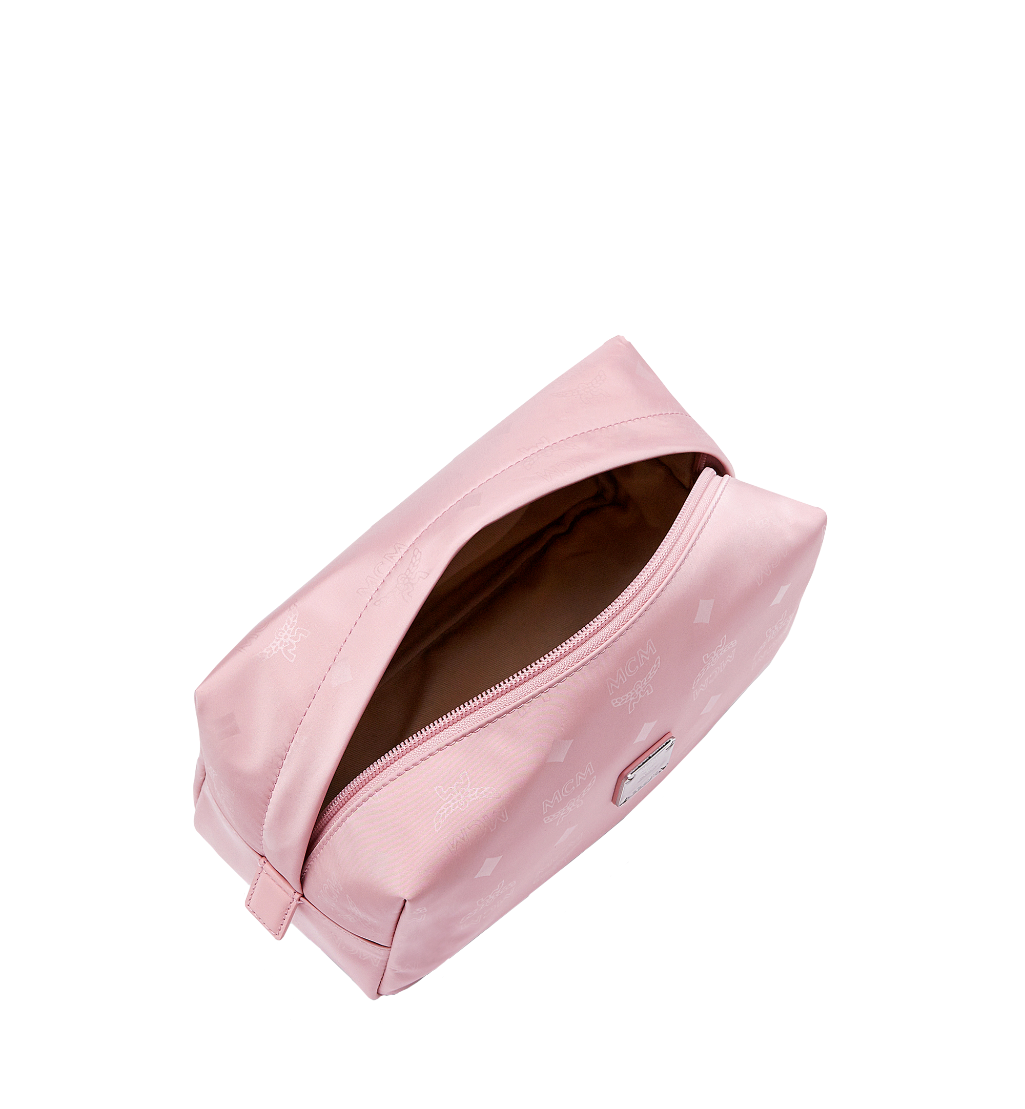 MCM Dieter Reisetasche aus Nylon mit Monogramm Pink MXZ7SDT43PV001 Noch mehr sehen 4