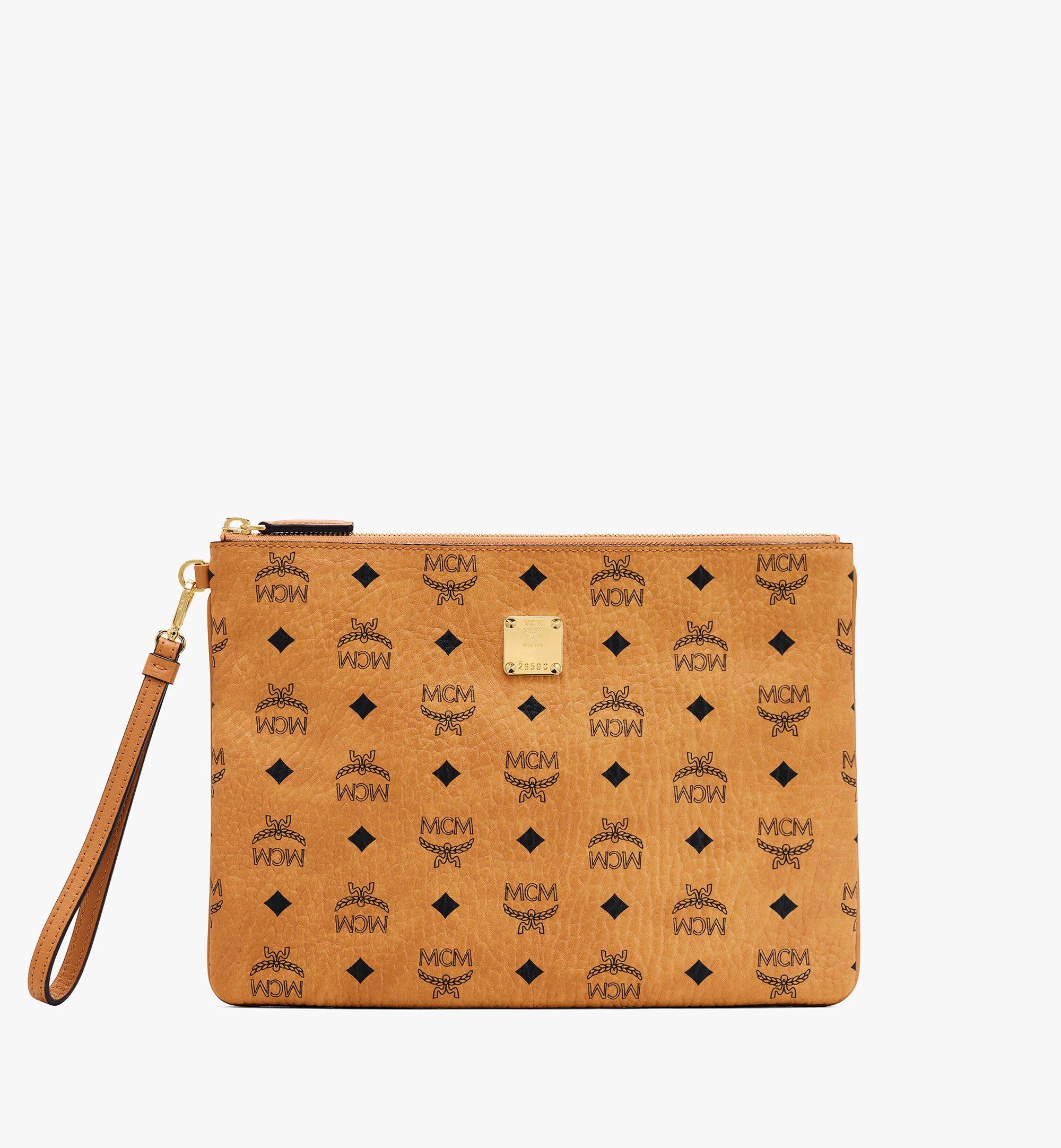 Mcm Monogram Visetos Cognac Multi Pochette 1MCM0112