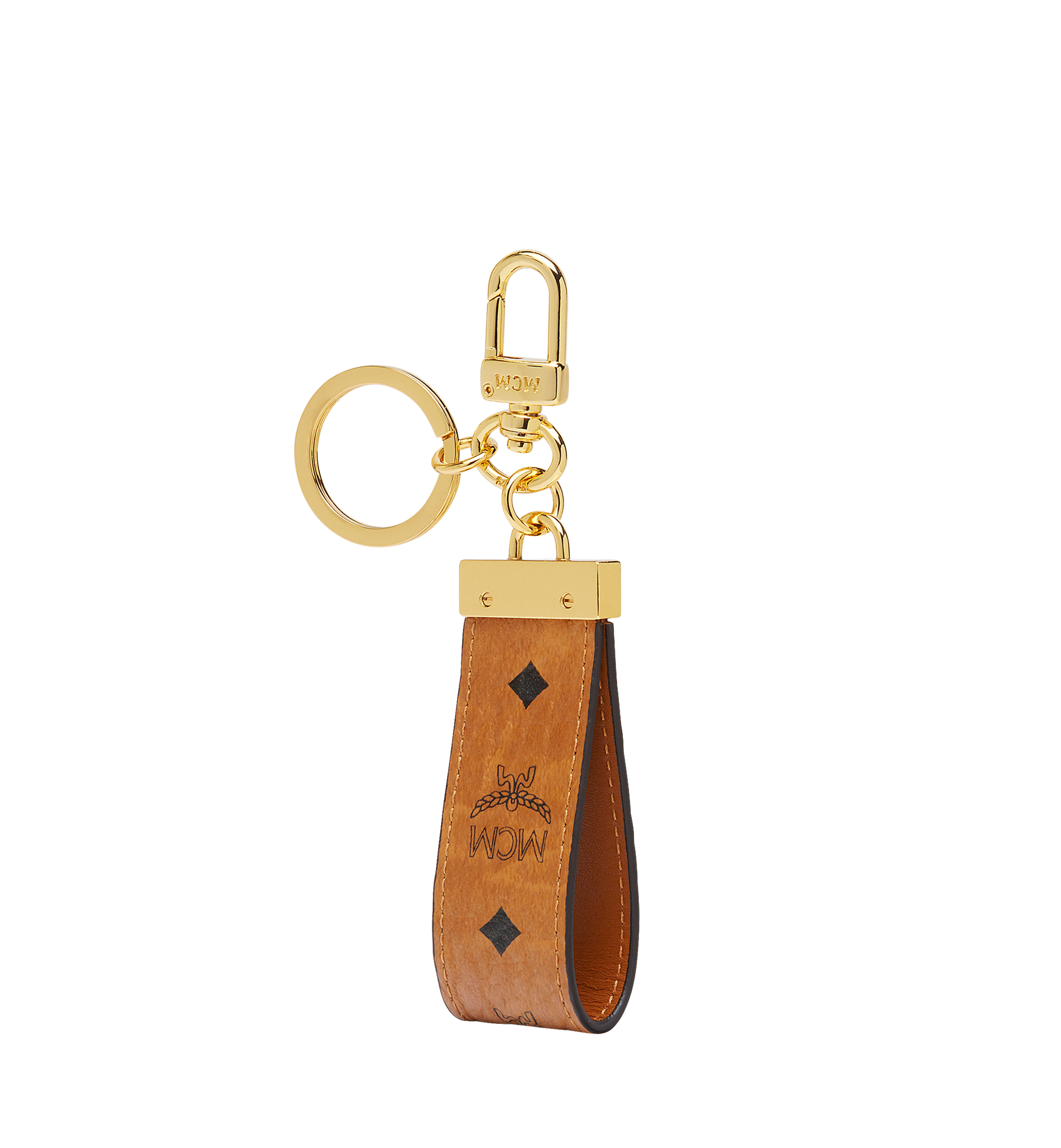 MCM Schlüsselanhänger in Visetos Original Cognac MXZAAVI09CO001 Noch mehr sehen 1
