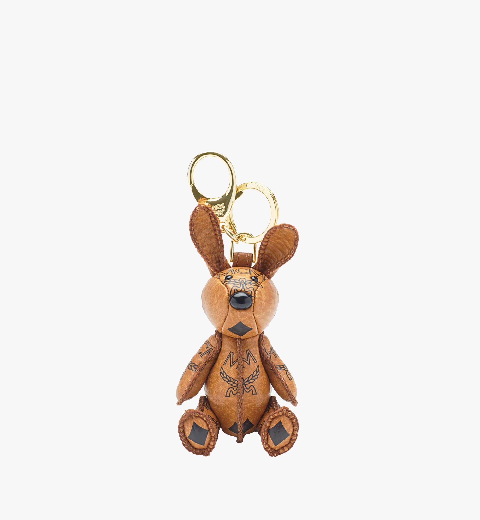 MCM Park Rabbit Charm in Visetos