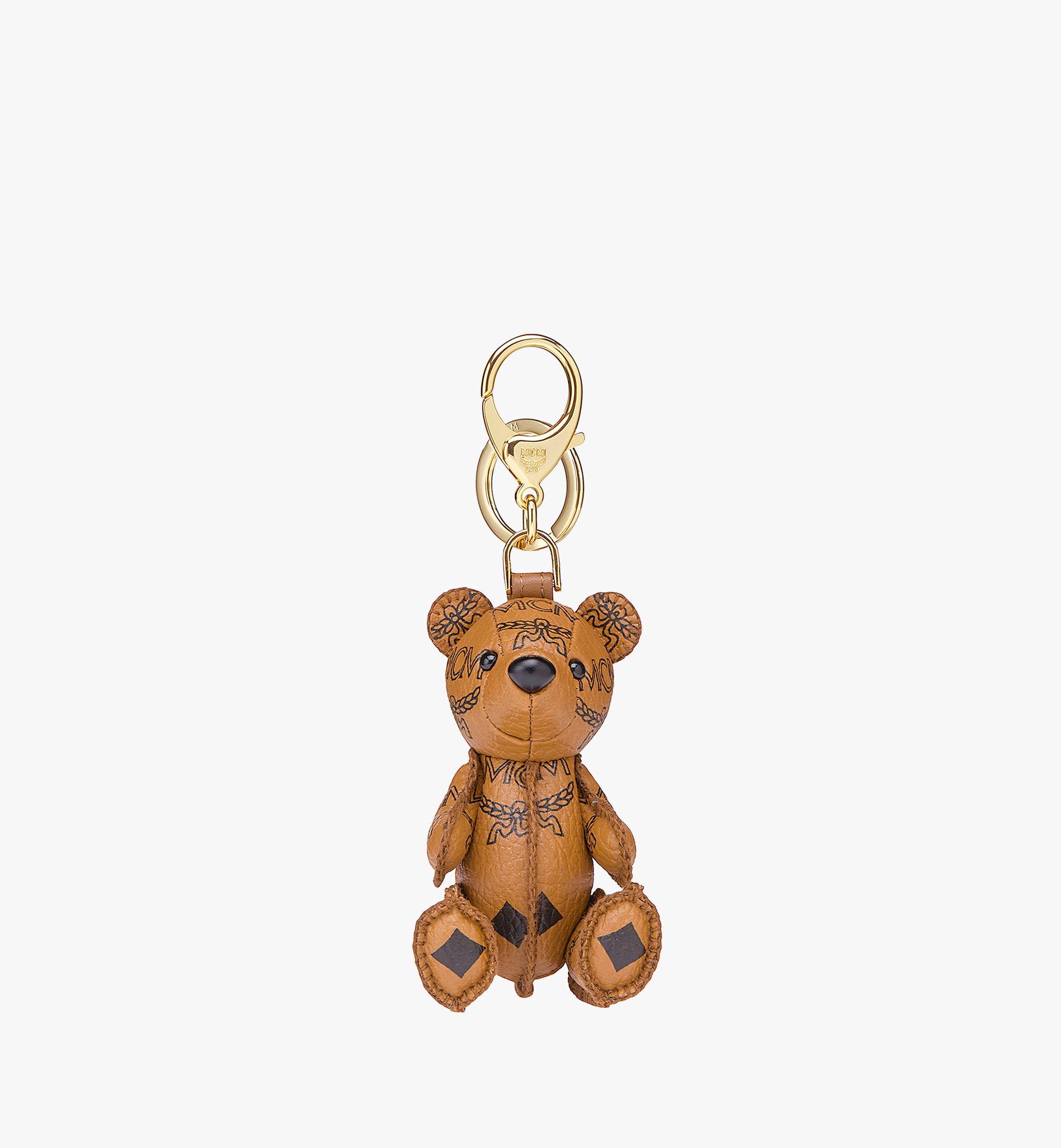 One Size MCM Park Bear Charm Cognac | MCM ®SG