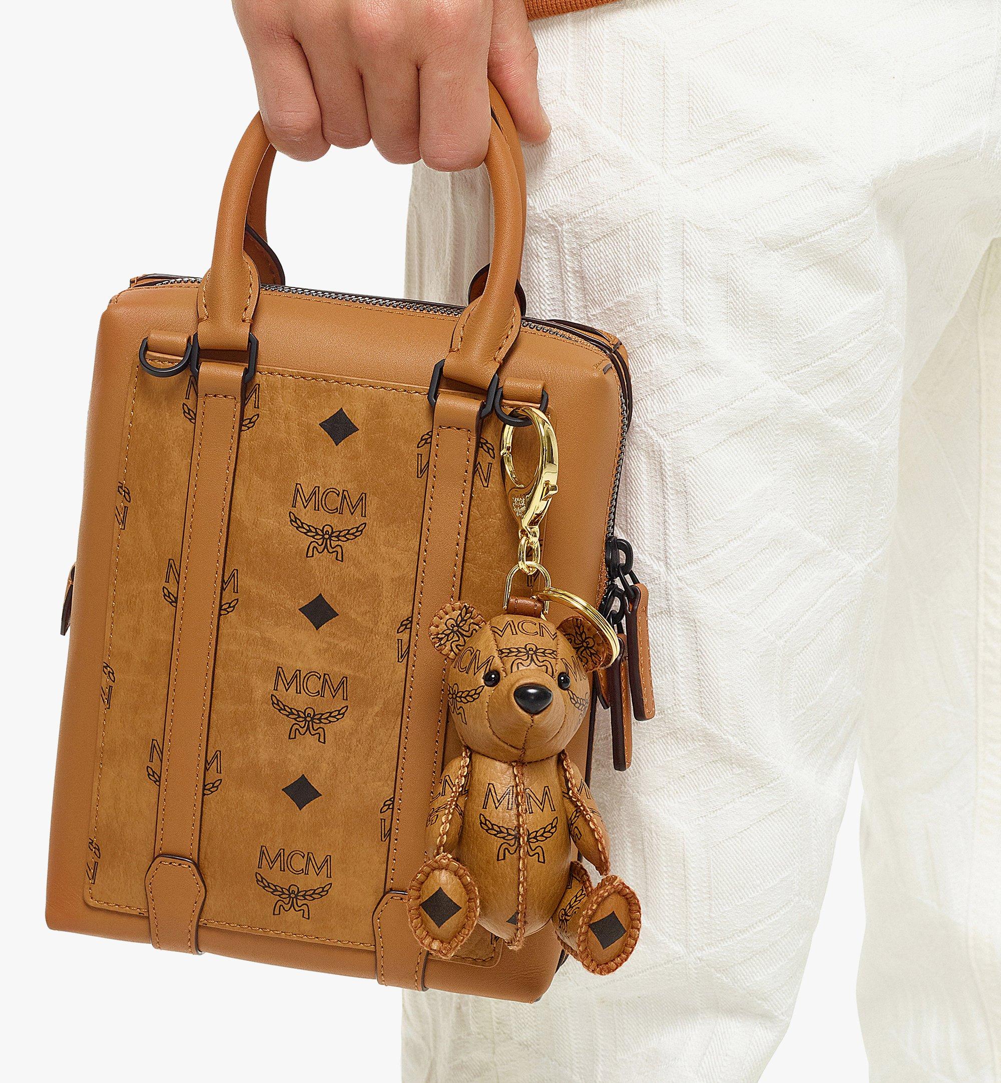 One Size MCM Park Bear Charm Cognac MCM JP