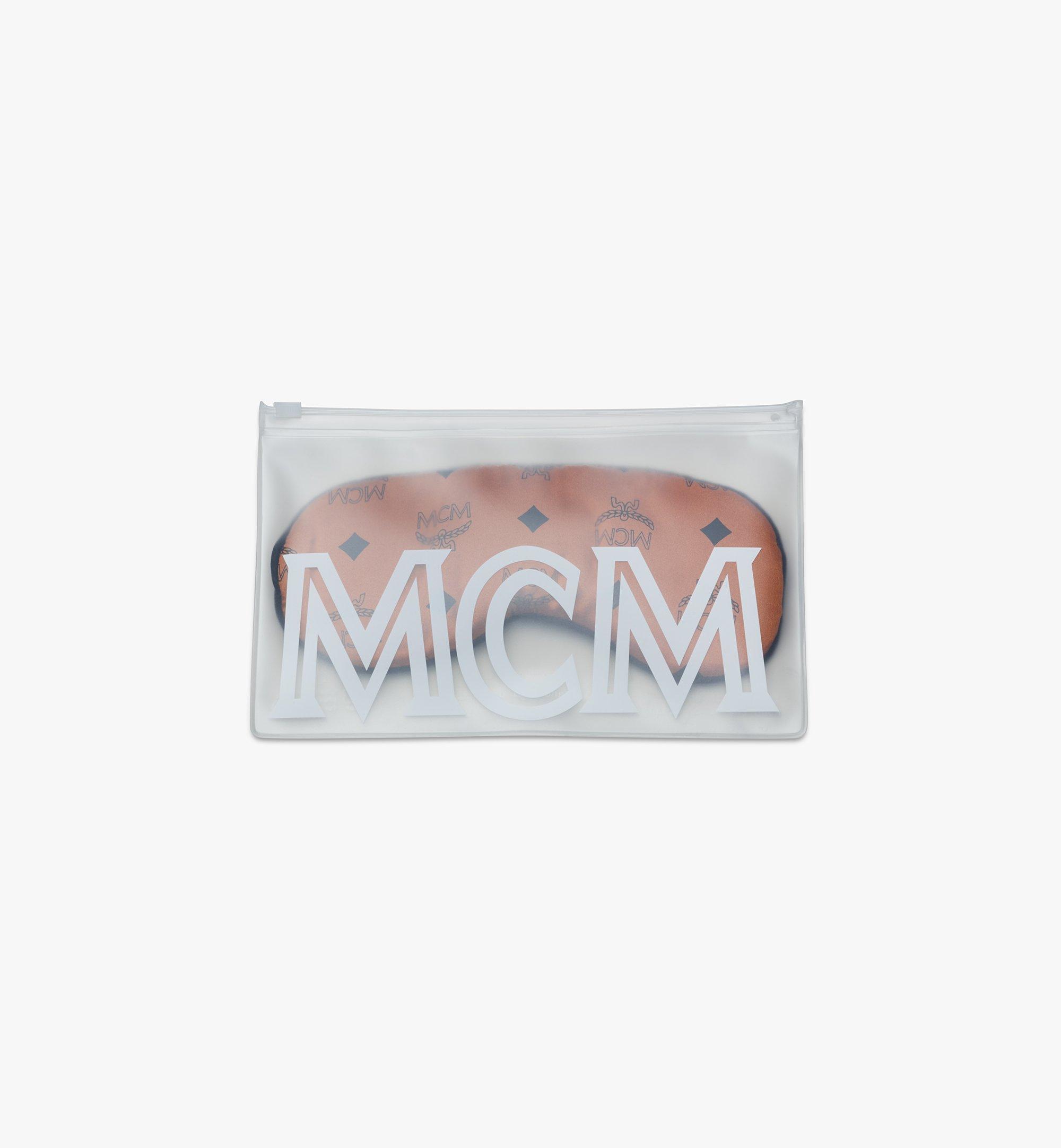 MCM 桑蚕丝睡眠眼罩 Cognac MXZASBM01CO001 更多视角 2