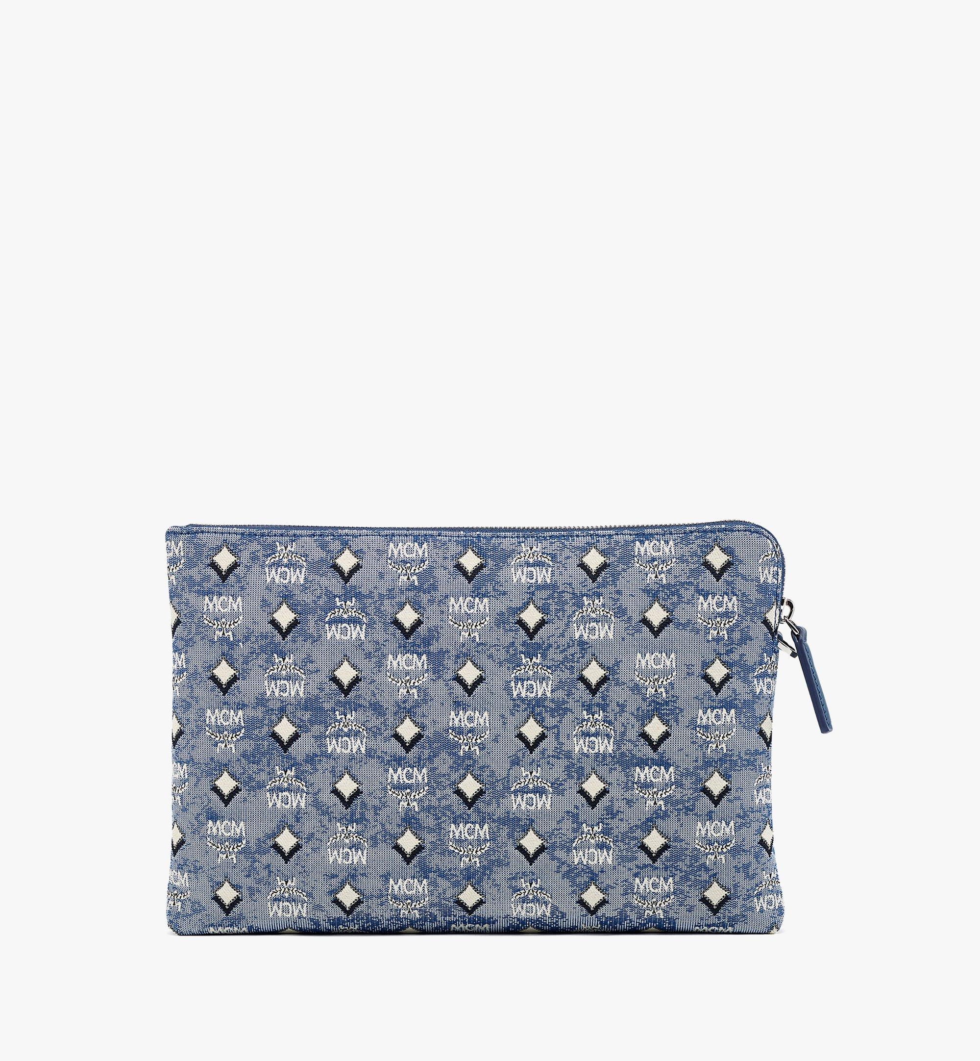 Blue mcm pouch new arrivals