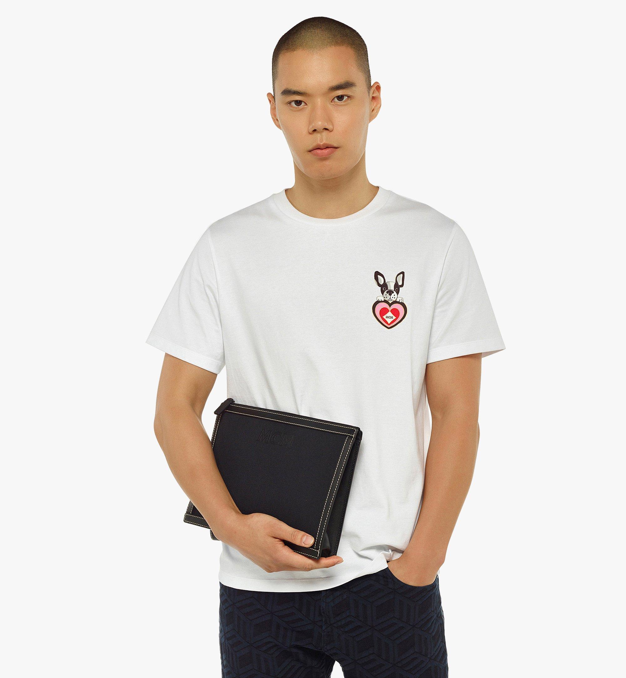 MCM Aren Standing Pouch in Napacot Canvas  MXZCATA05BK001 Alternate View 2