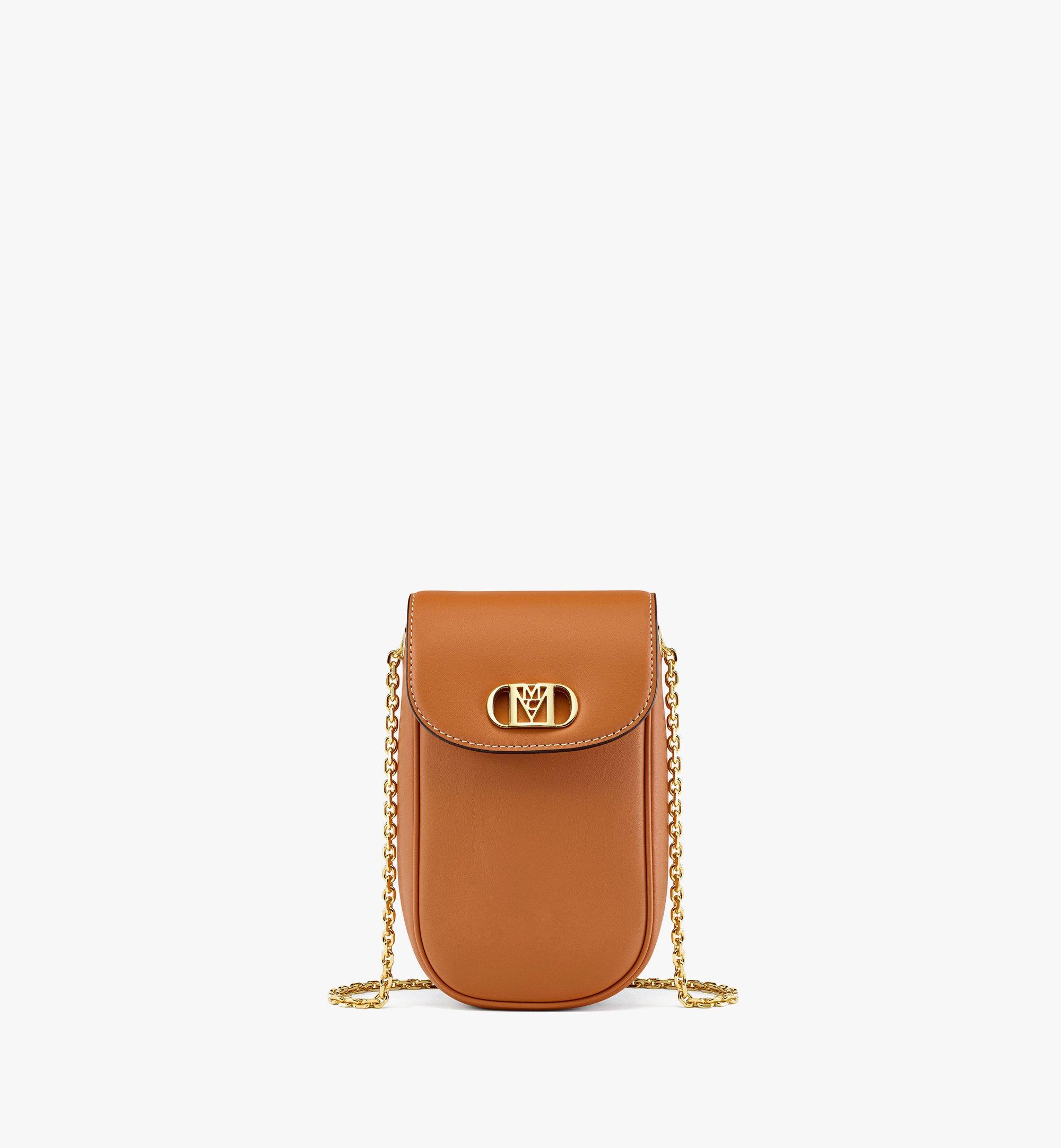 Mode Travia Crossbody Phone Case in Nappa Leather