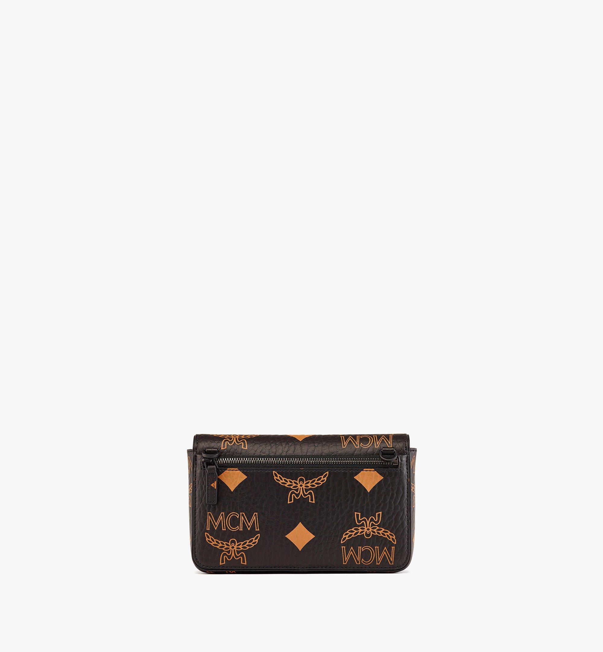 Mini Aren Camera Bag in Maxi Visetos Black | MCM ®CA