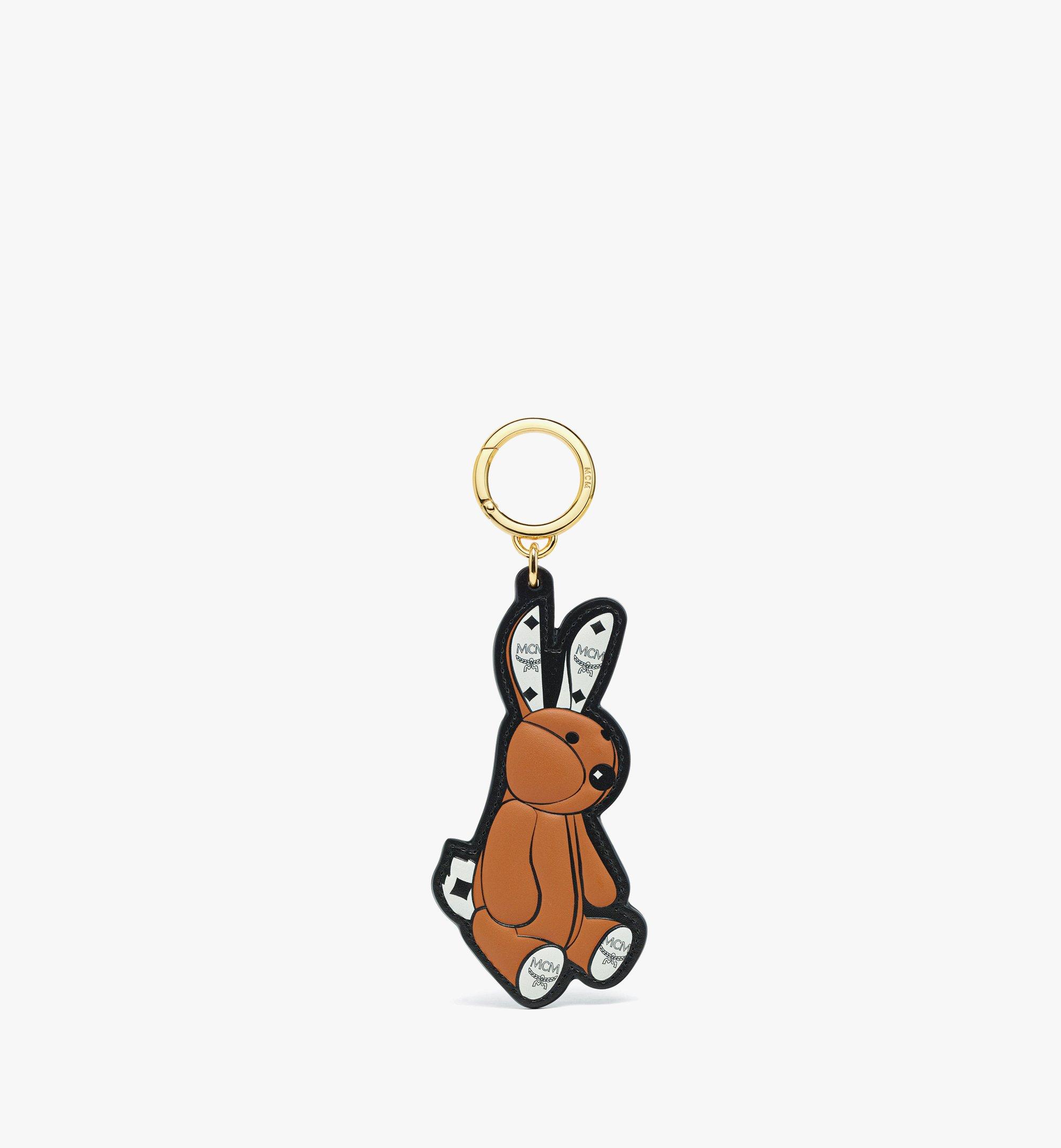 One Size MCM Park 2D Rabbit Charm Cognac | MCM ®CN